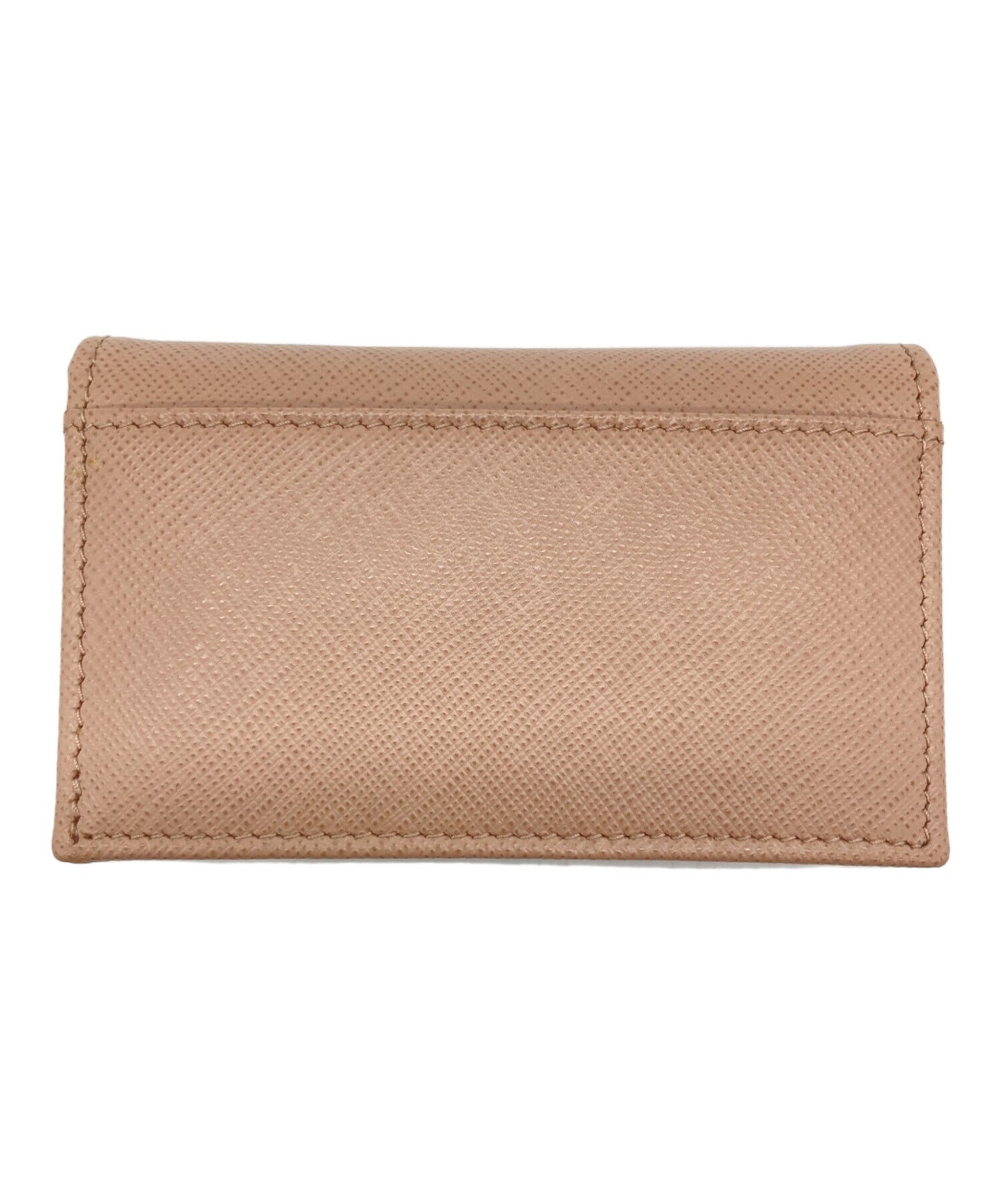 [Pre-owned] PRADA Saffiano card case 1MC122