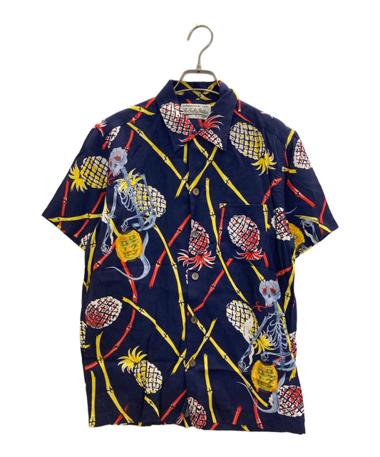 [Pre-owned] WACKO MARIA "PRINTED MONSTER" S/S HAWAIIAN SHIRT (TYPE-2)