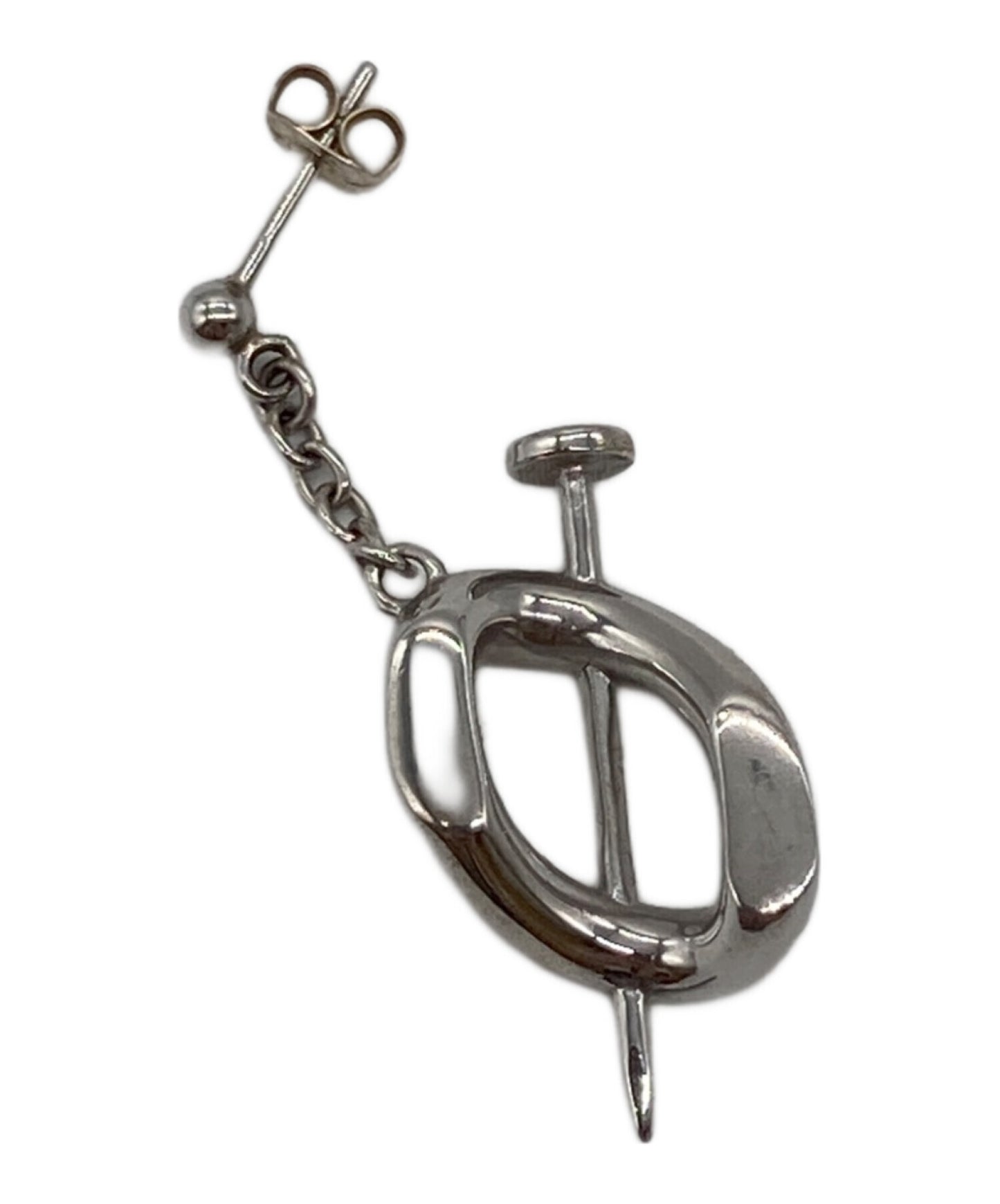 [Pre-owned] GROUND Y KUGISAKI'S NAIL SILVER EAR PIERCING