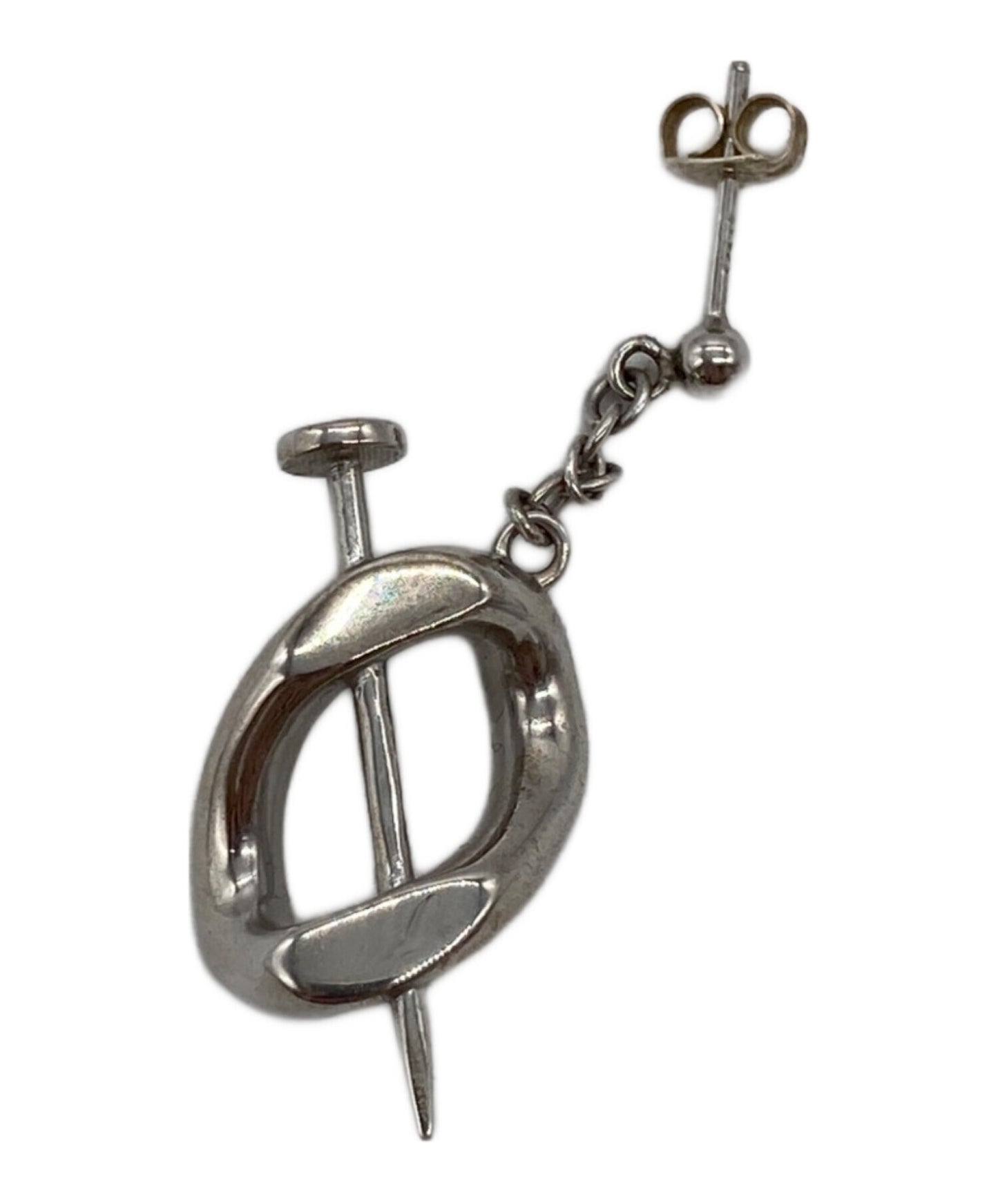 [Pre-owned] GROUND Y KUGISAKI'S NAIL SILVER EAR PIERCING