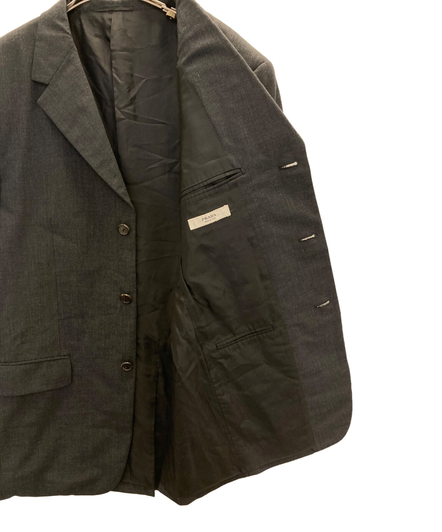 [Pre-owned] PRADA 3B Wool Set-up Suit P0178A