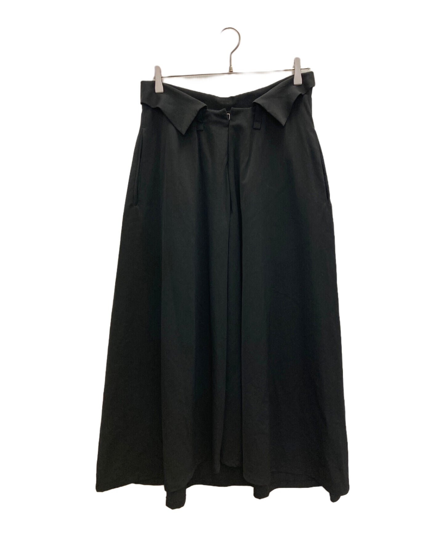 [Pre-owned] Y's Wool gabardine long skirt YW-S12-100