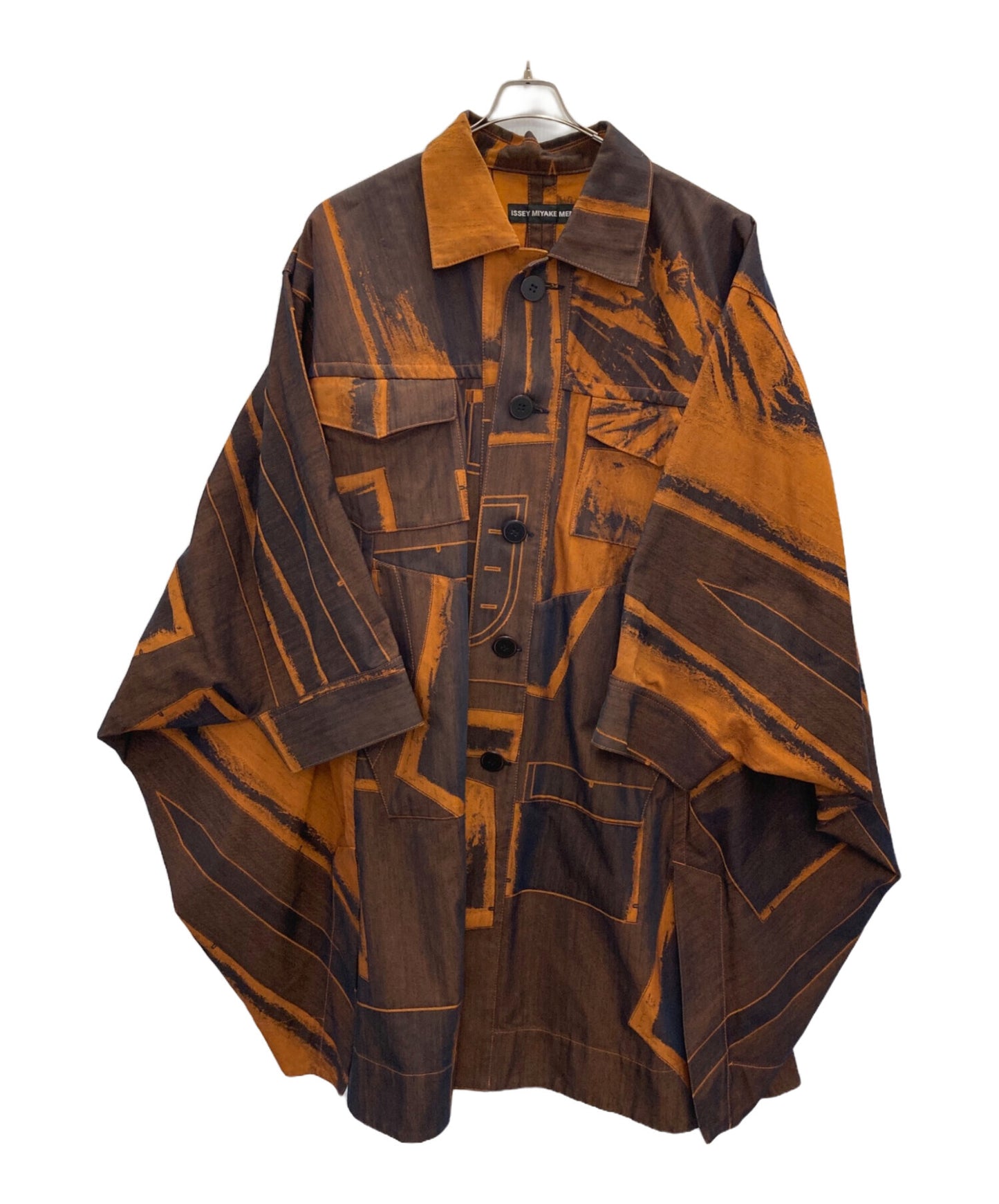 [Pre-owned] ISSEY MIYAKE MEN Denim Dolman Long Coat ME03FA007