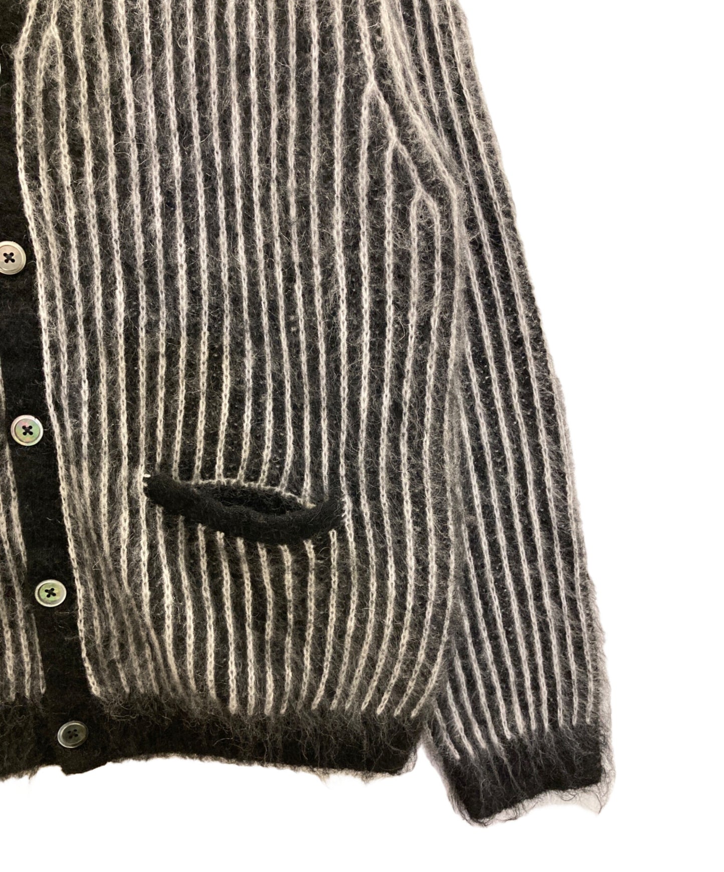 [Pre-owned] SUPREME 2-TONE Mohair Cardigan