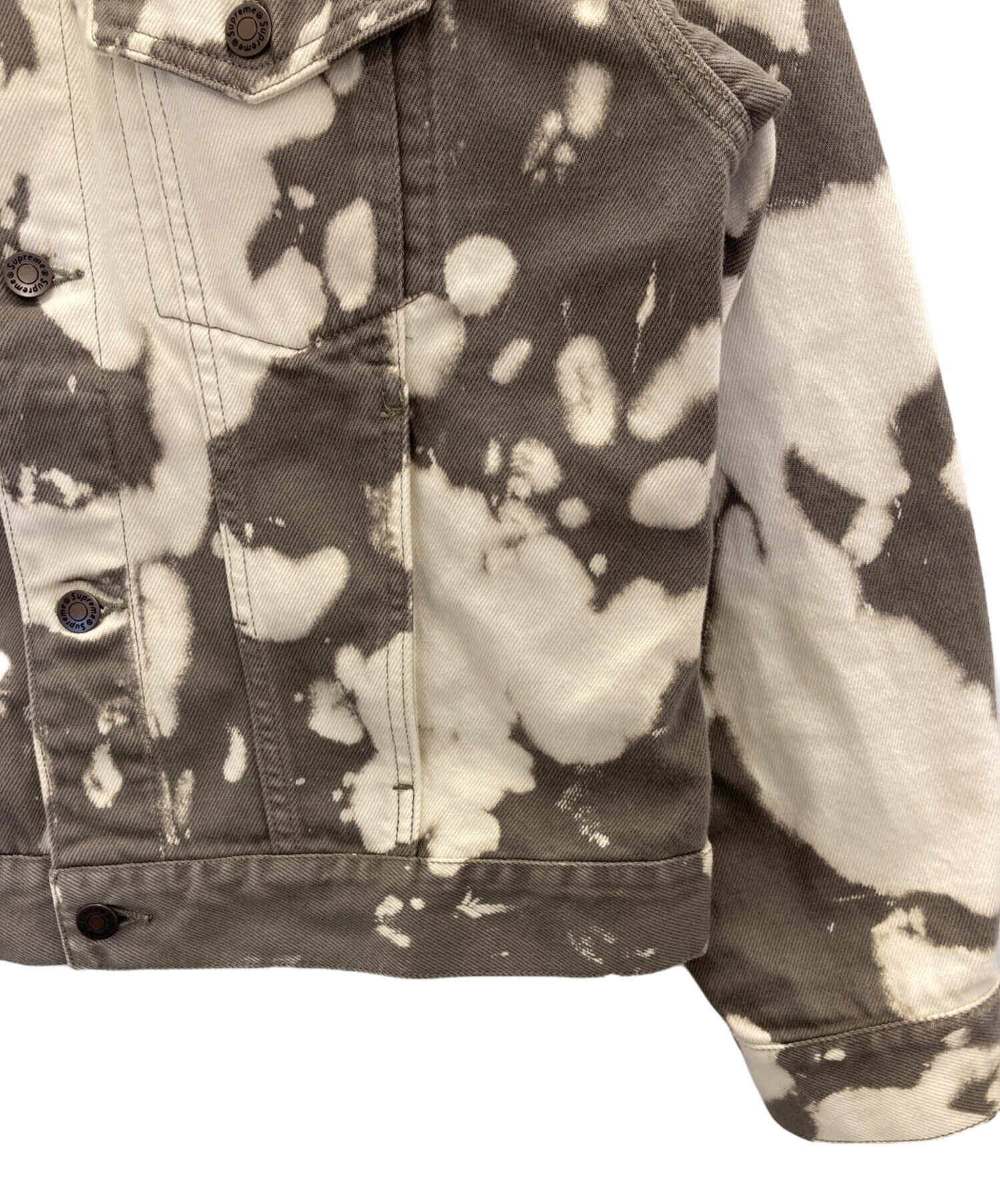 Pre-owned] SUPREME Denim Trucker Jacket (Bleached) – Archive Factory