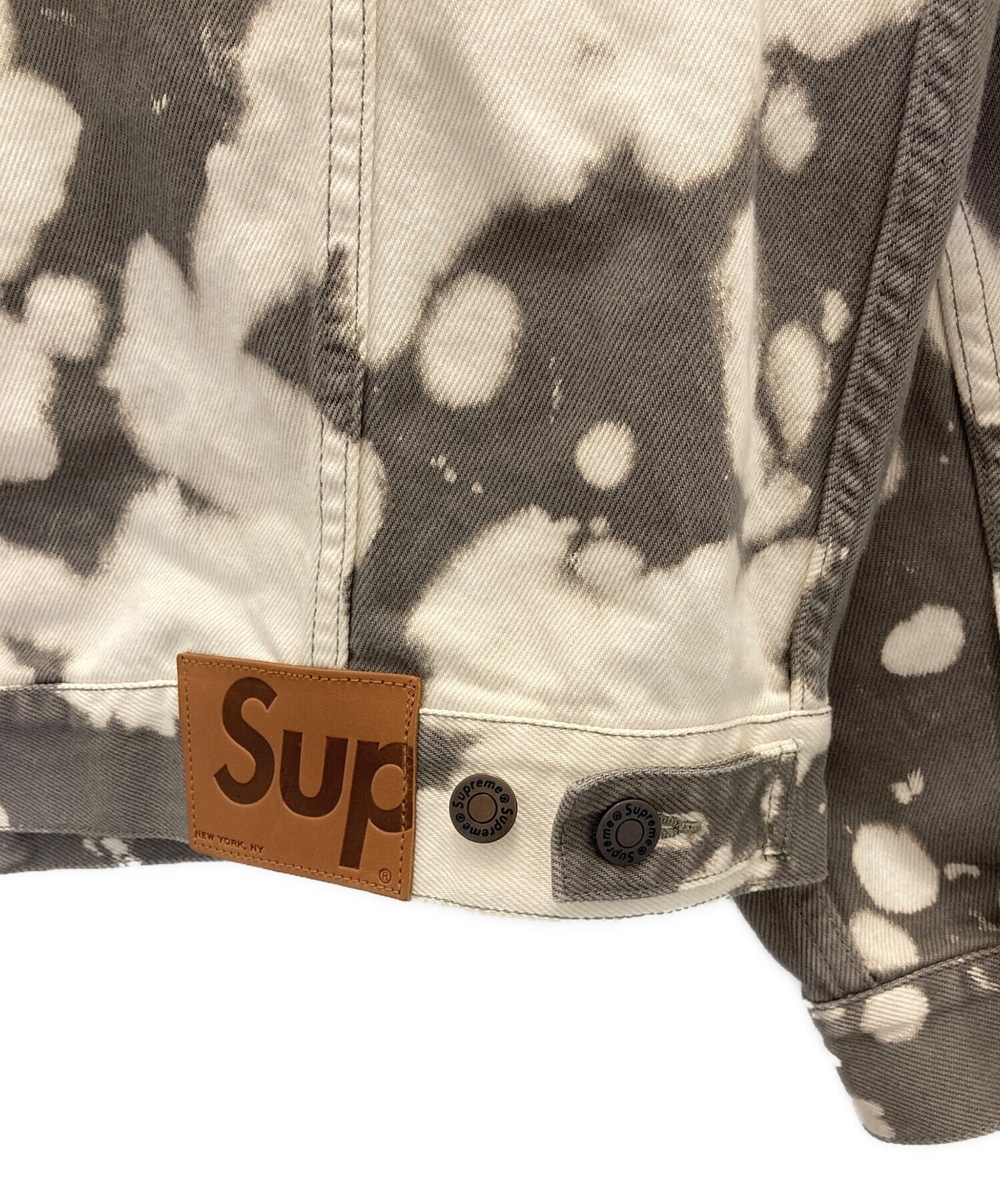 Pre-owned] SUPREME Denim Trucker Jacket (Bleached) – Archive Factory