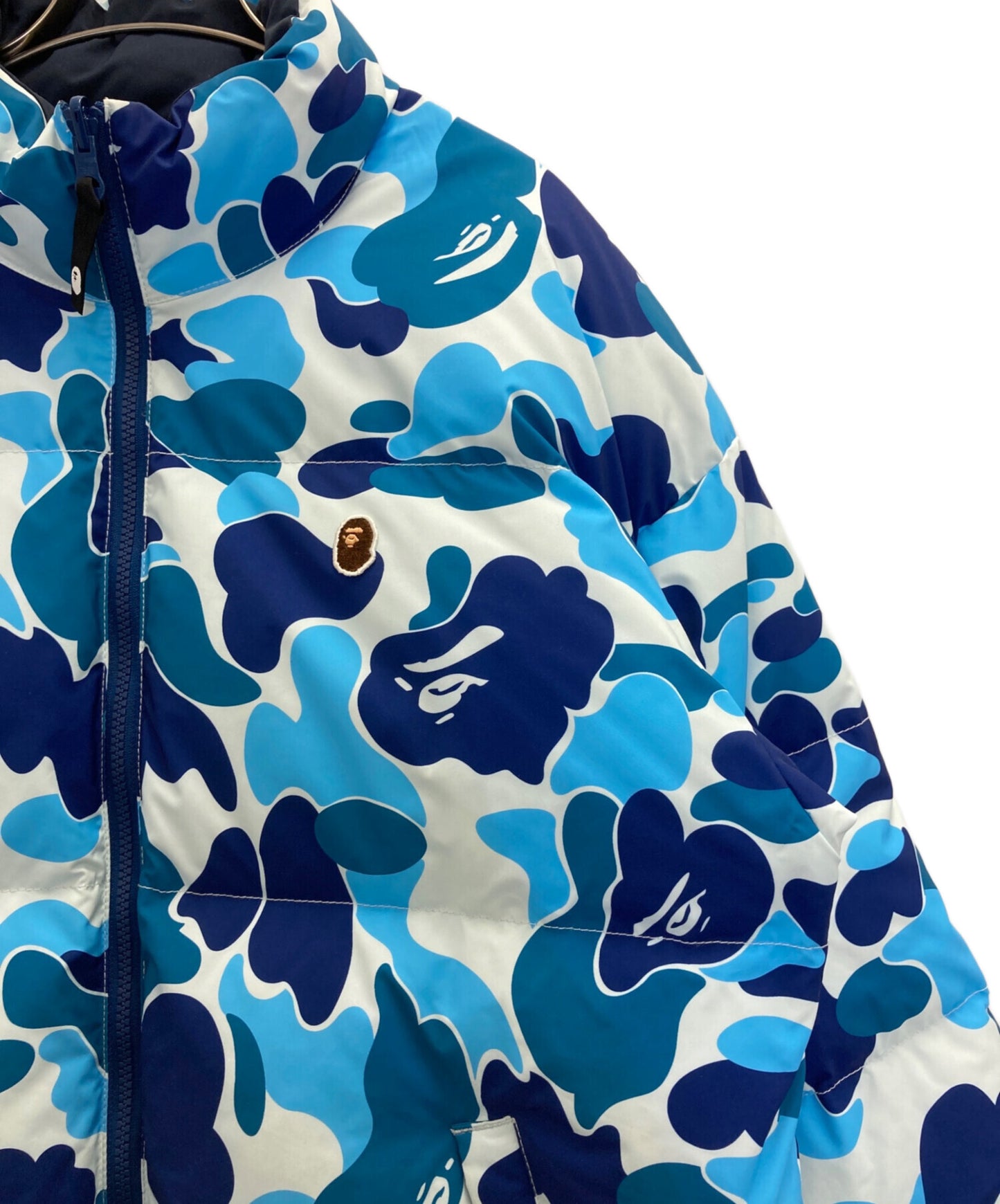 [Pre-owned] A BATHING APE ABC CAMO REVERSIBLE DOWN JACKET 001DNJ801007M