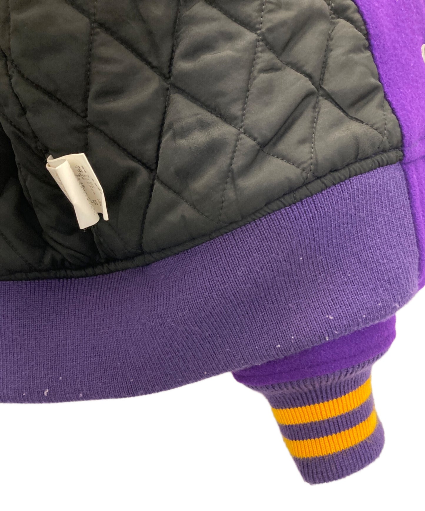 [Pre-owned] A BATHING APE wool stadium jacket