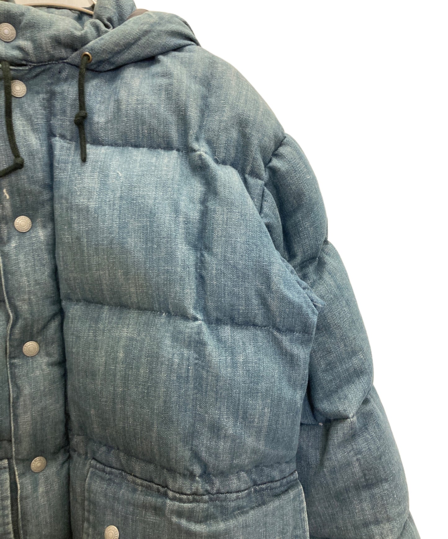 [Pre-owned] EVISU Denim Down Jacket