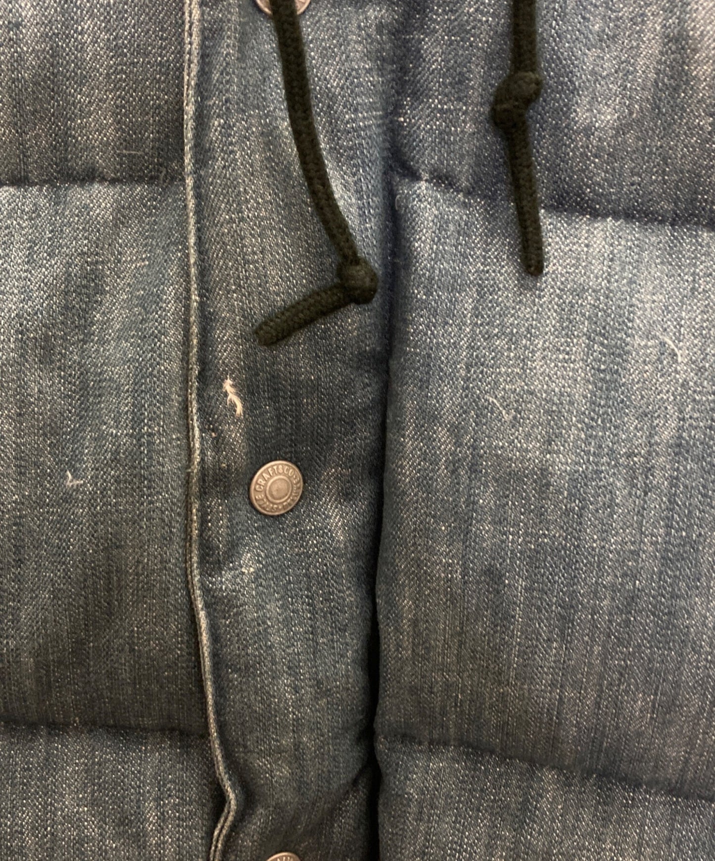 [Pre-owned] EVISU Denim Down Jacket