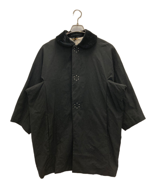[Pre-owned] COMME des GARCONS Snap Button Round Collar Coat GF-C032