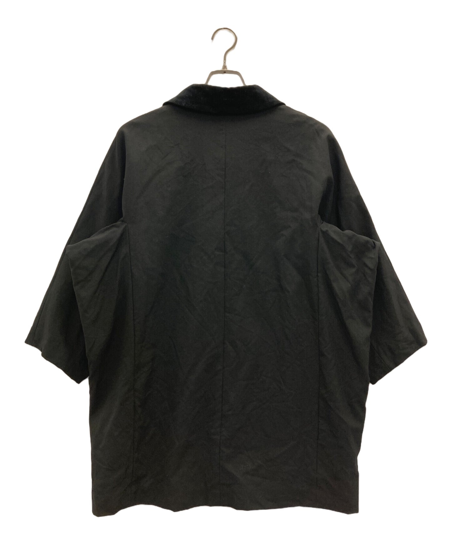 [Pre-owned] COMME des GARCONS Snap Button Round Collar Coat GF-C032