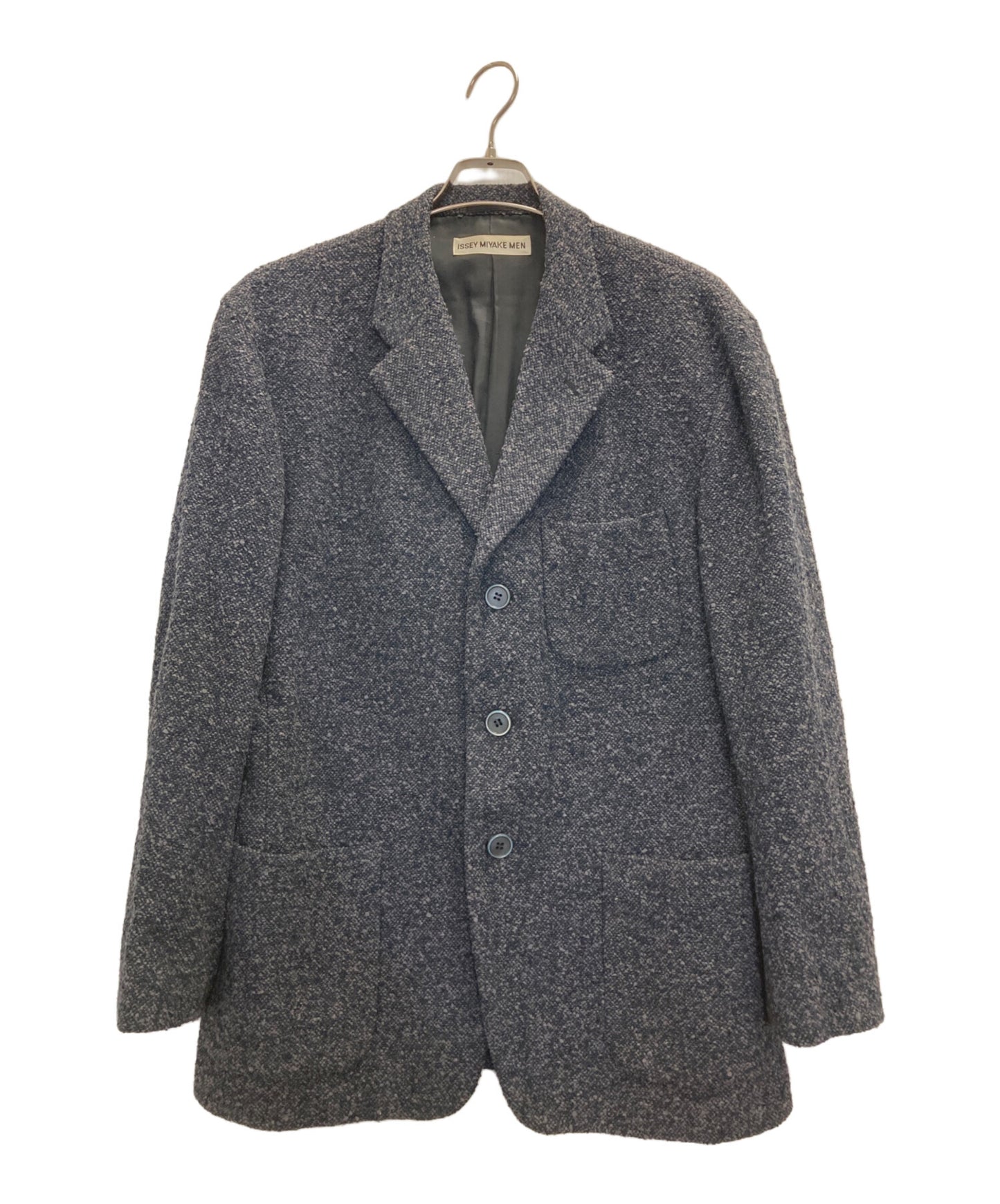 [Pre-owned] ISSEY MIYAKE MEN Tweed Tailored Jacket ME14FD557