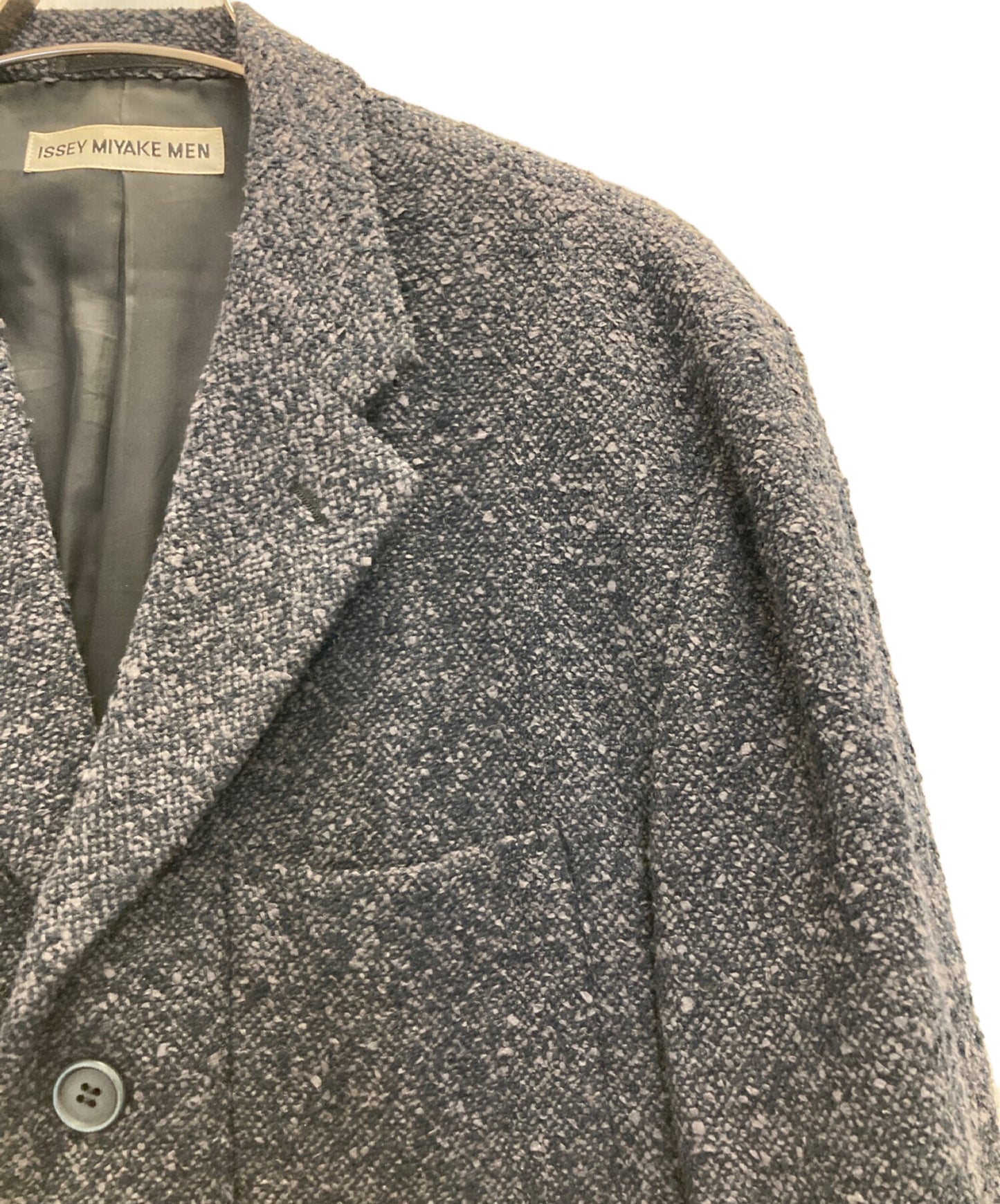 [Pre-owned] ISSEY MIYAKE MEN Tweed Tailored Jacket ME14FD557