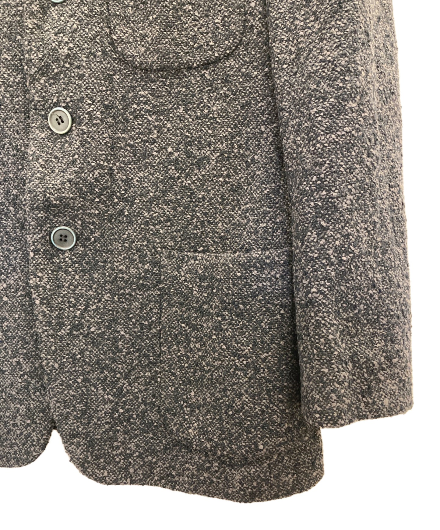 [Pre-owned] ISSEY MIYAKE MEN Tweed Tailored Jacket ME14FD557
