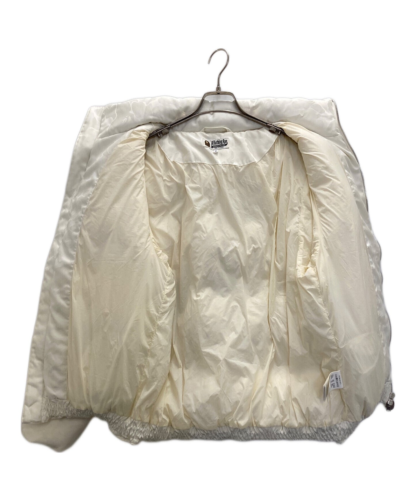 [Pre-owned] A BATHING APE TONAL SOLID CAMO PUFFER DOWN JACKET 001DNJ8010571