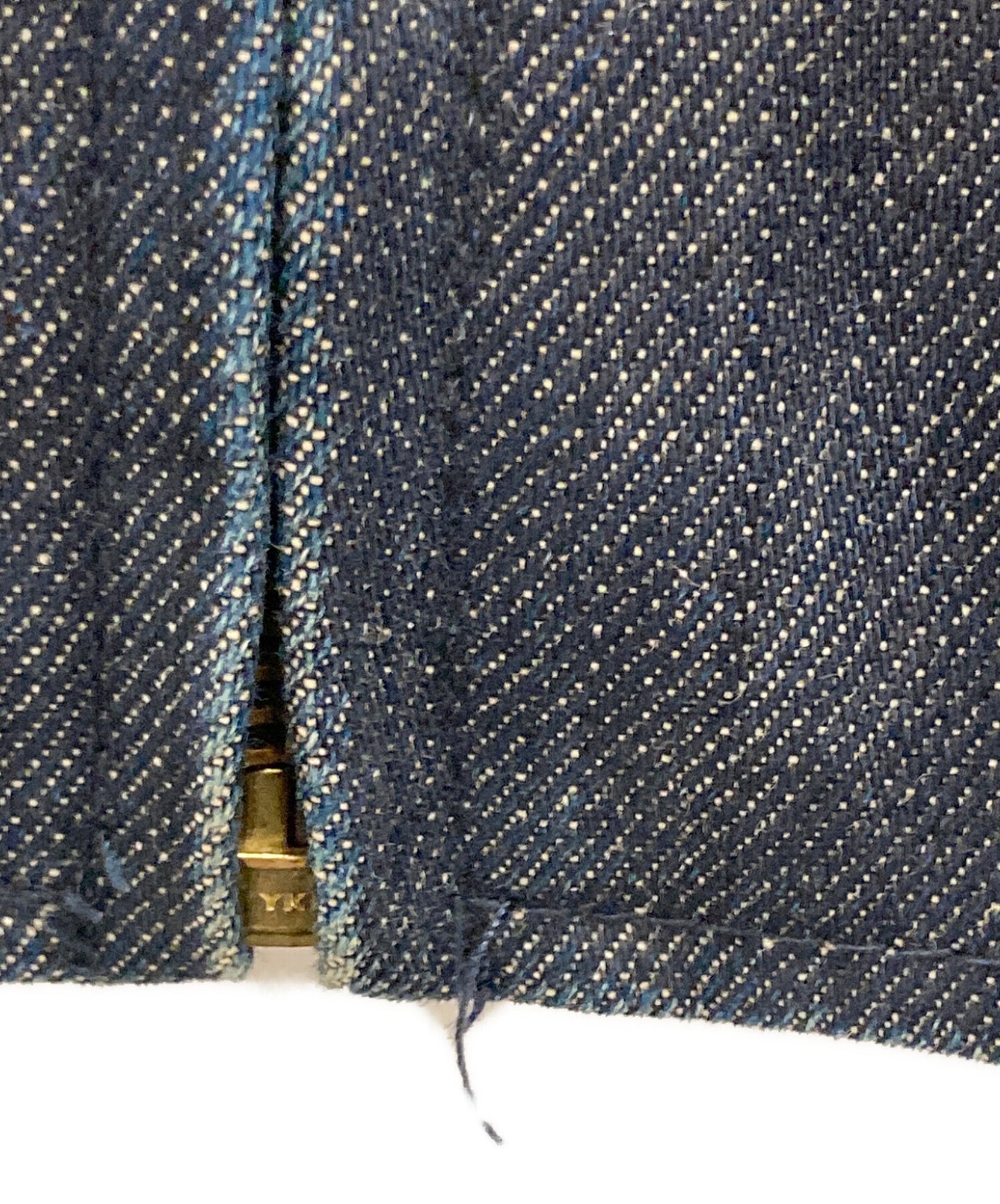 [Pre-owned] SUPREME 10AW Shearling Collar Denim Bomber Jacket