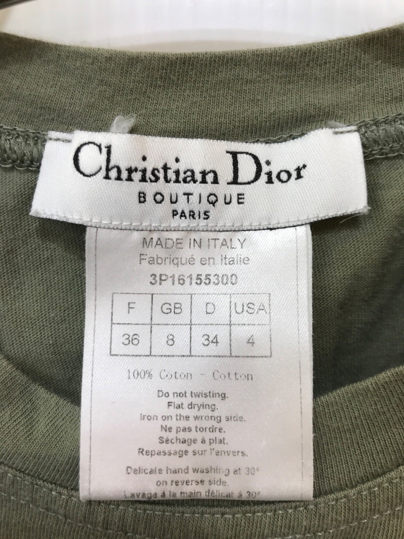 [Pre-owned] Christian Dior sleeveless cut and sewn 3P16155300