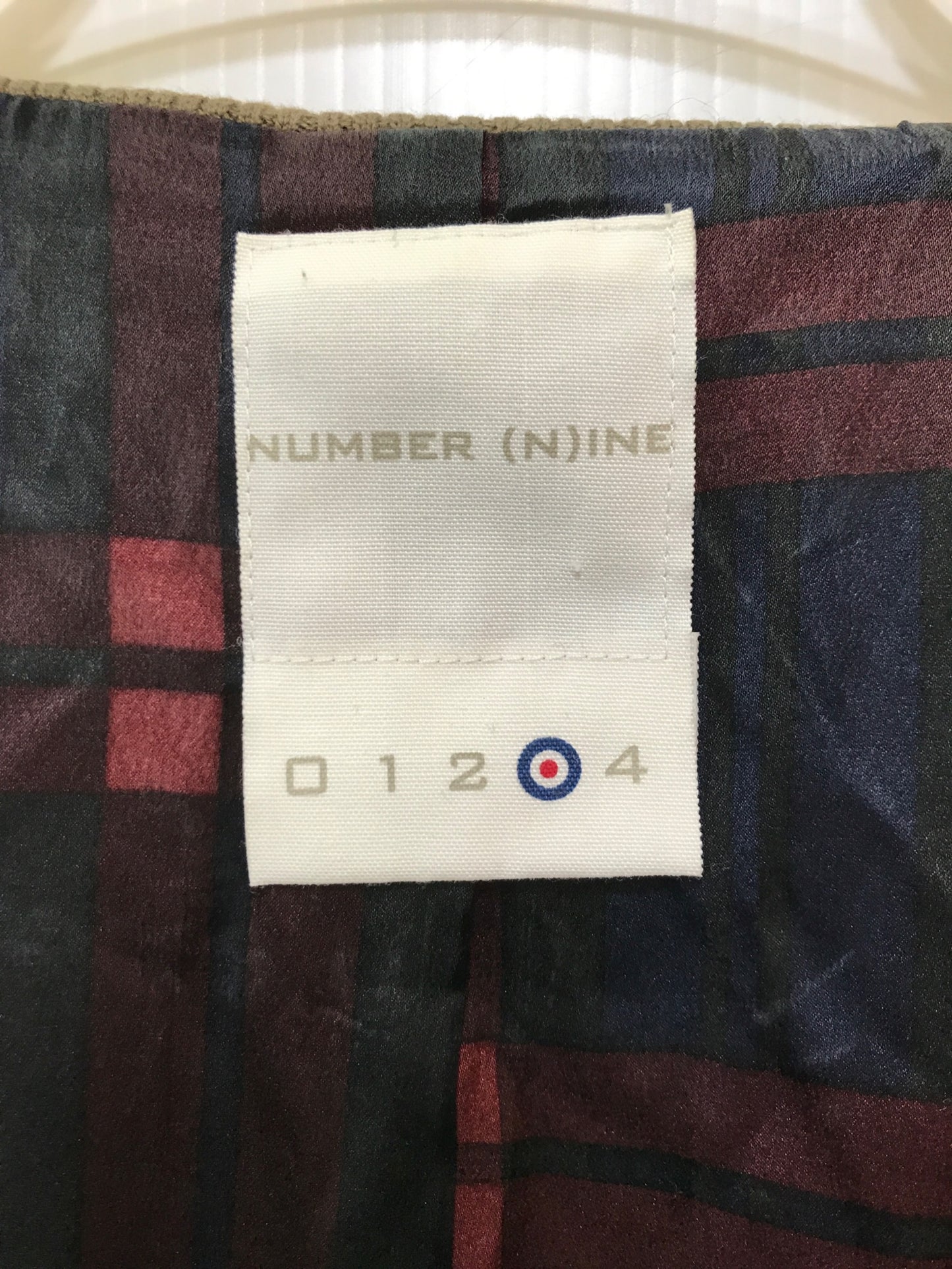 [Pre-owned] NUMBER (N)INE Cotton Riders Jacket