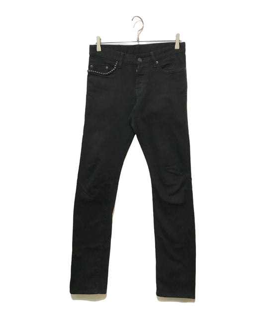 [Pre-owned] Hysteric Glamour Studded Skinny Denim Pants 0241AP20