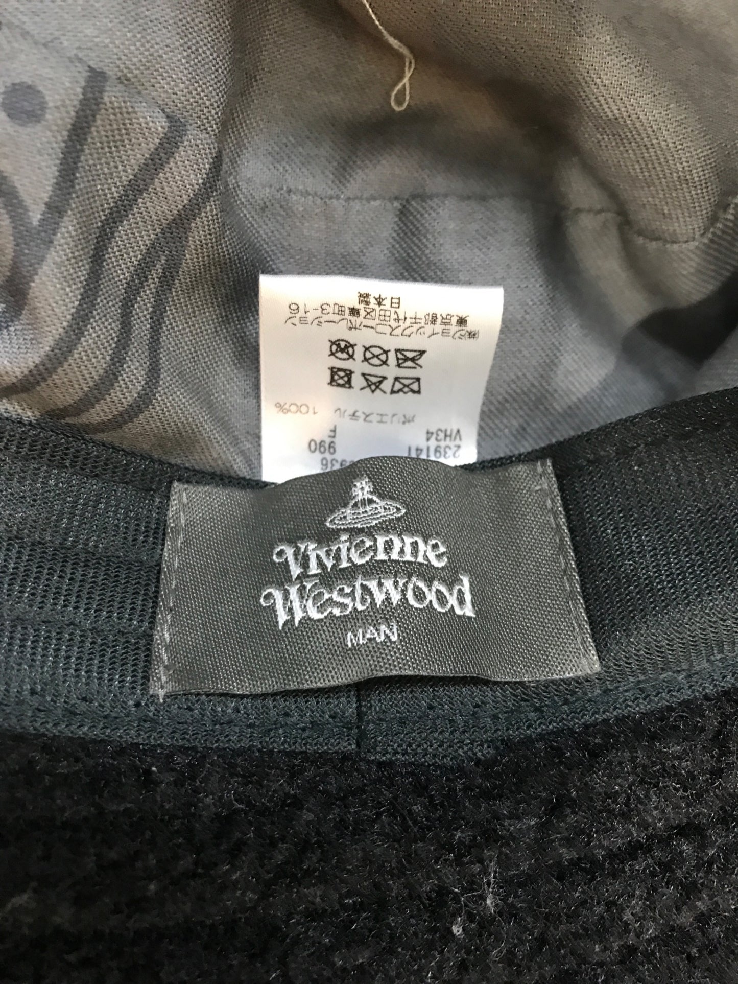 [Pre-owned] Vivienne Westwood Logo Bore Bucket Hat