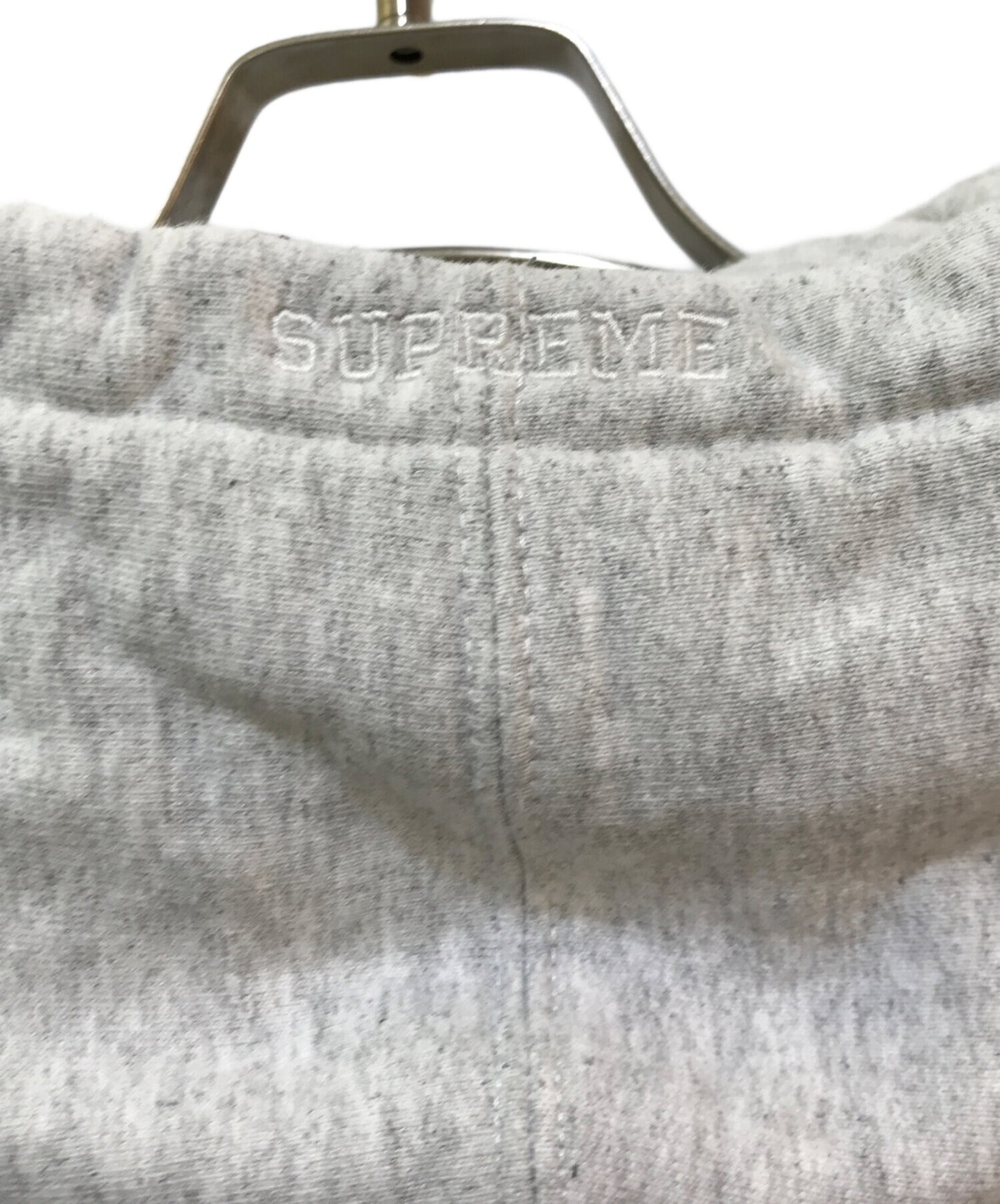 [Pre-owned] SUPREME S Logo Zip Up Hooded Sweatshirt