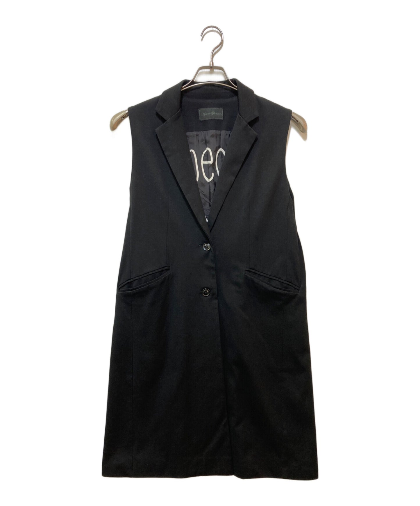 [Pre-owned] Hysteric Glamour Lined printed long gilet 01171CV01 01171CV01