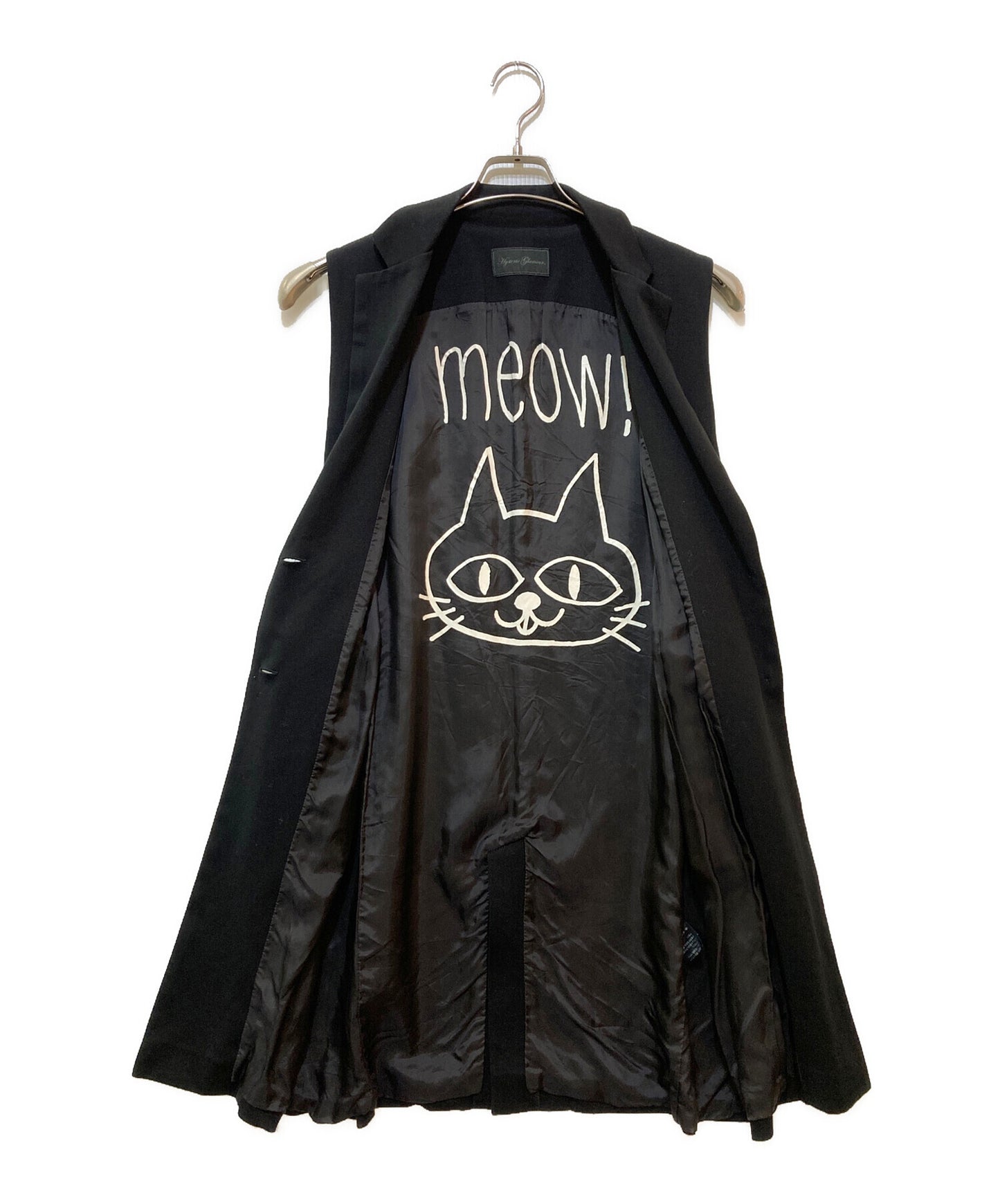 [Pre-owned] Hysteric Glamour Lined printed long gilet 01171CV01 01171CV01