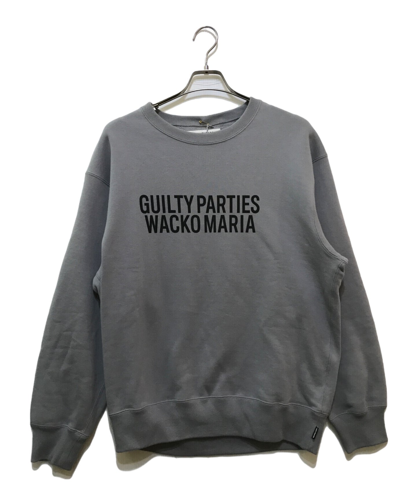 [Pre-owned] WACKO MARIA MIDDLE WEIGHT CREW NECK SWEAT SHIRT / 24FWE-WMC-SS02 24fwe-wmc-ss02