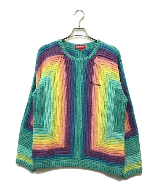 [Pre-owned] SUPREME Hand Crocheted Sweater