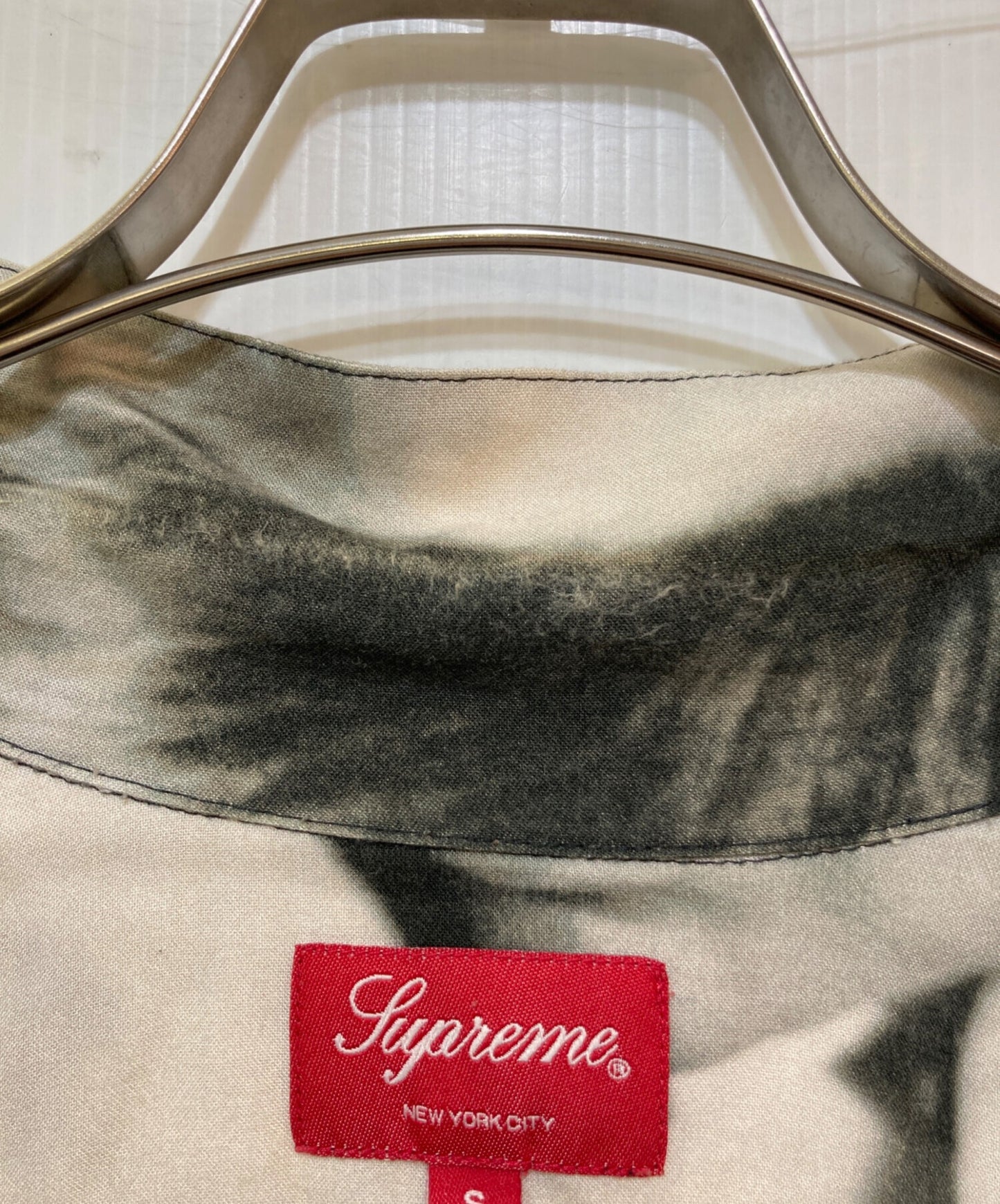 [Pre-owned] SUPREME bela lugosi rayon shirt