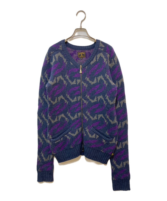 [Pre-owned] Vivienne Westwood ANGLOMANIA zip-up knit jacket