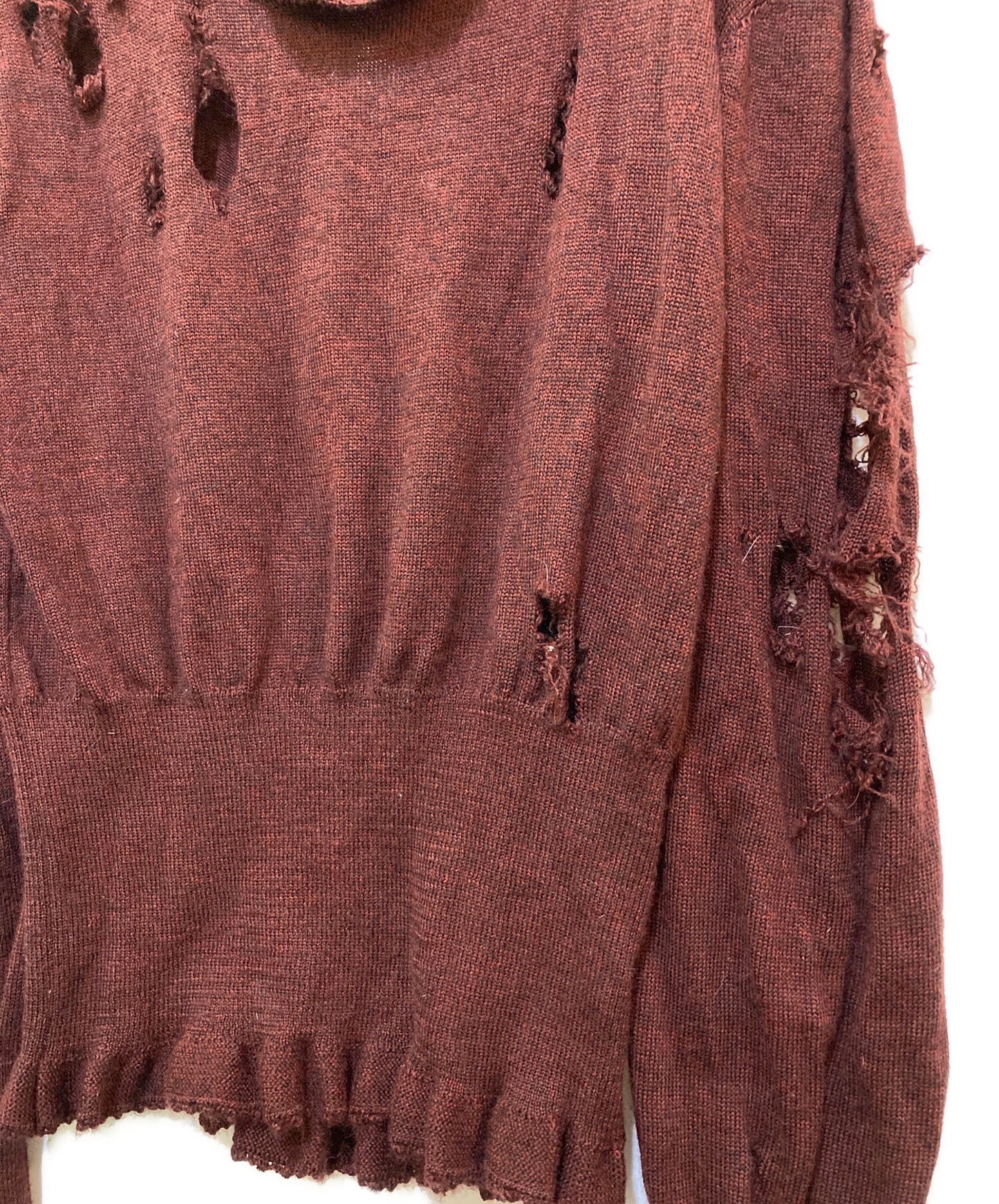 [Pre-owned] Vivienne Westwood RED LABEL Destroyed knit