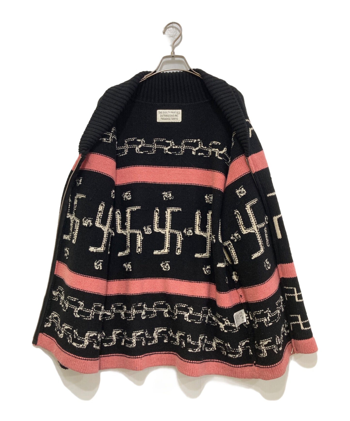 [Pre-owned] WACKO MARIA Cowtin Knit Cardigan