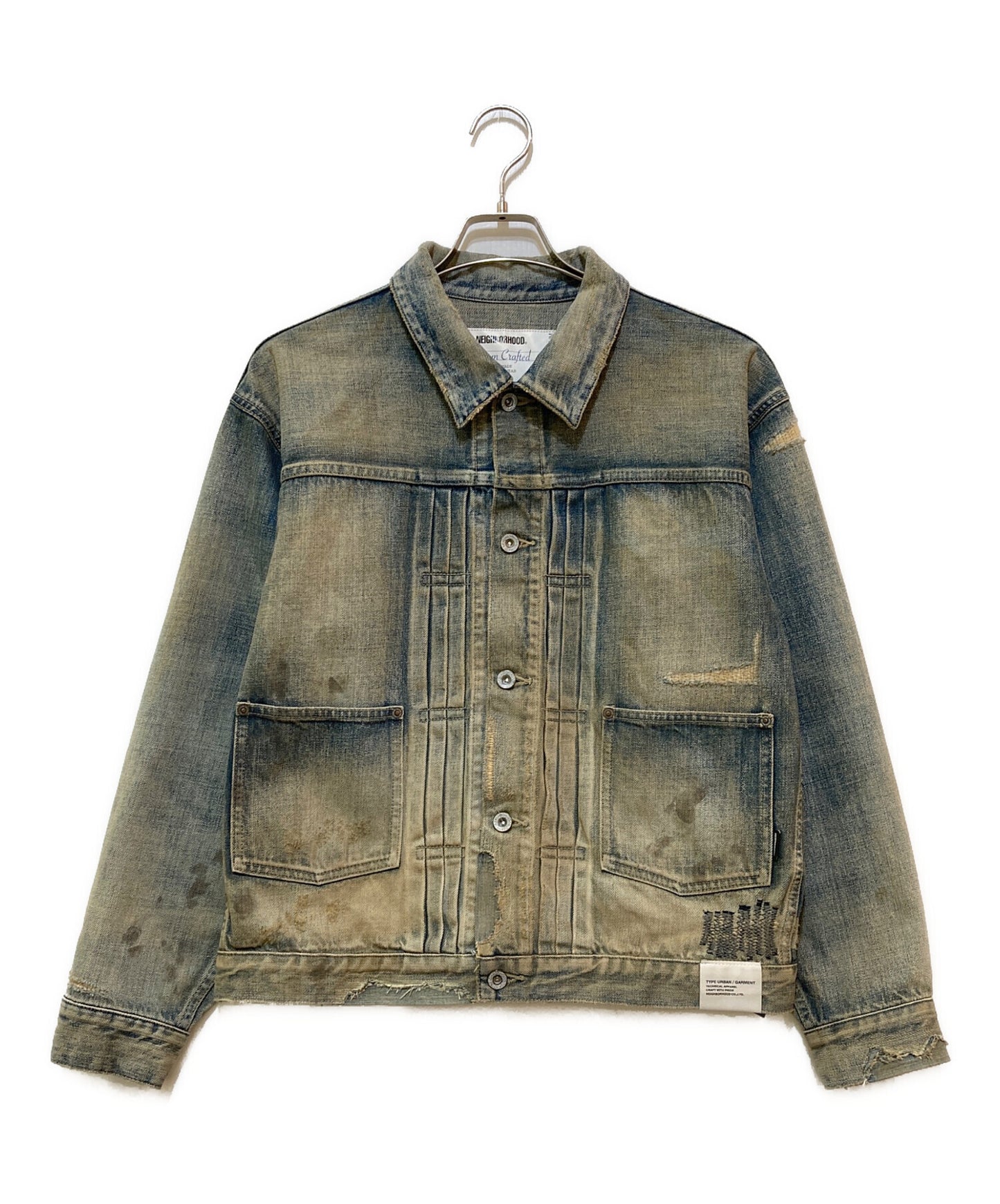 [Pre-owned] NEIGHBORHOOD SAVAGE DENIM TYPE-1 JACKET 251XBNH-JKM01
