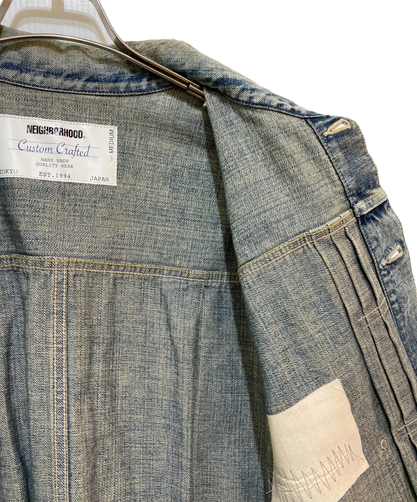 [Pre-owned] NEIGHBORHOOD SAVAGE DENIM TYPE-1 JACKET 251XBNH-JKM01