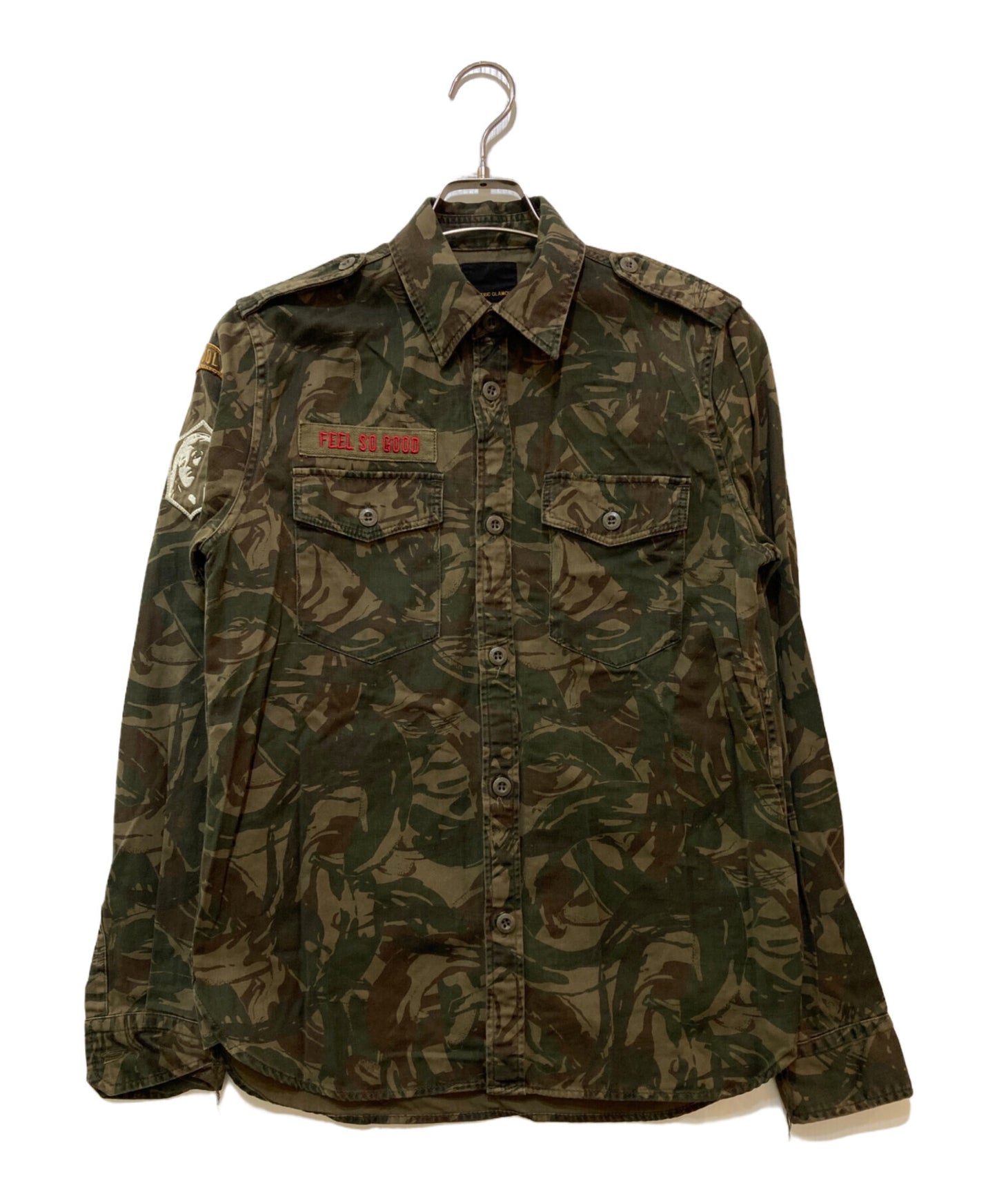 [Pre-owned] Hysteric Glamour Military shirt 0213AH08 0213AH08