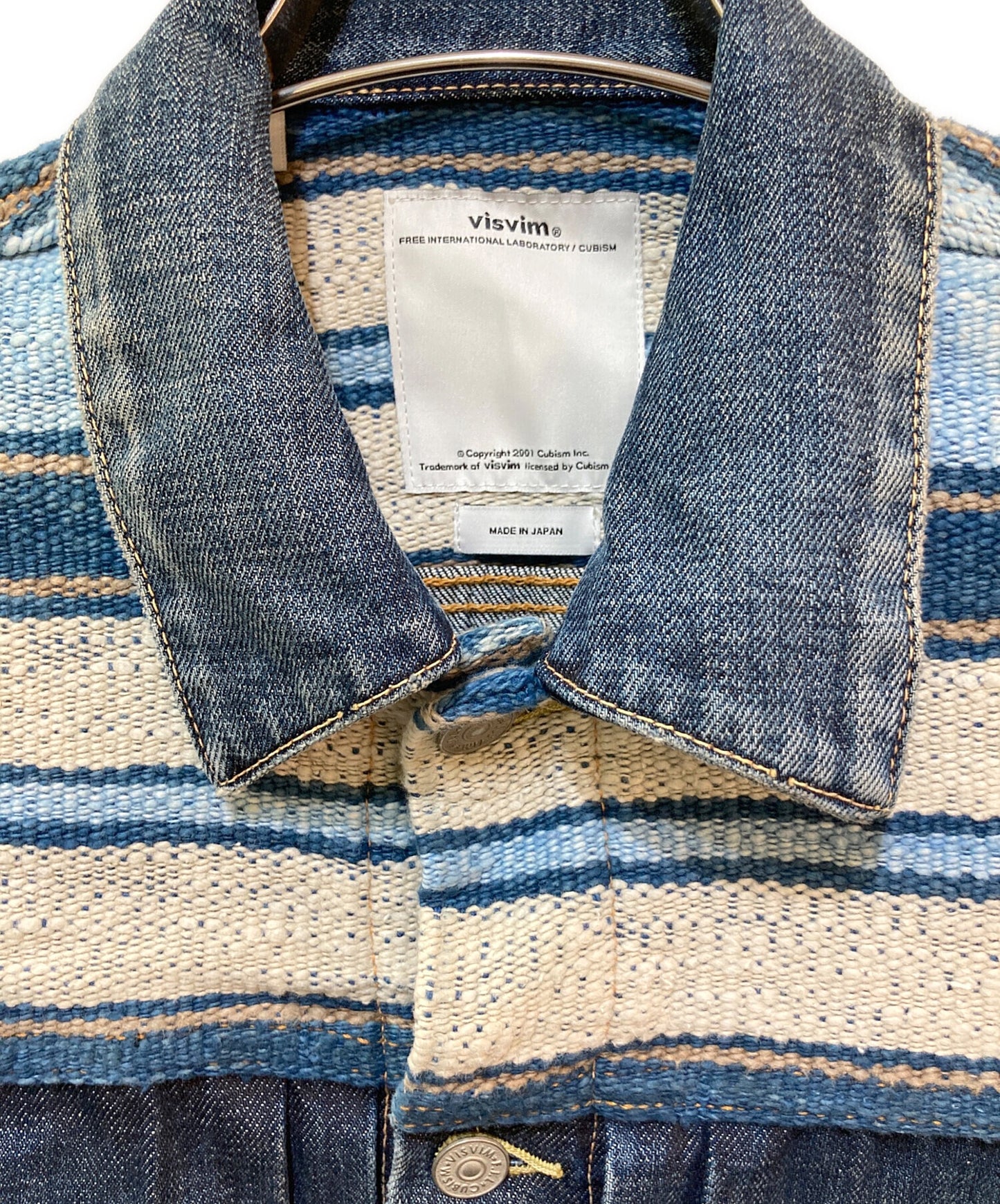 [Pre-owned] VISVIM JKT DAMAGED (BORDER) 0113105006010