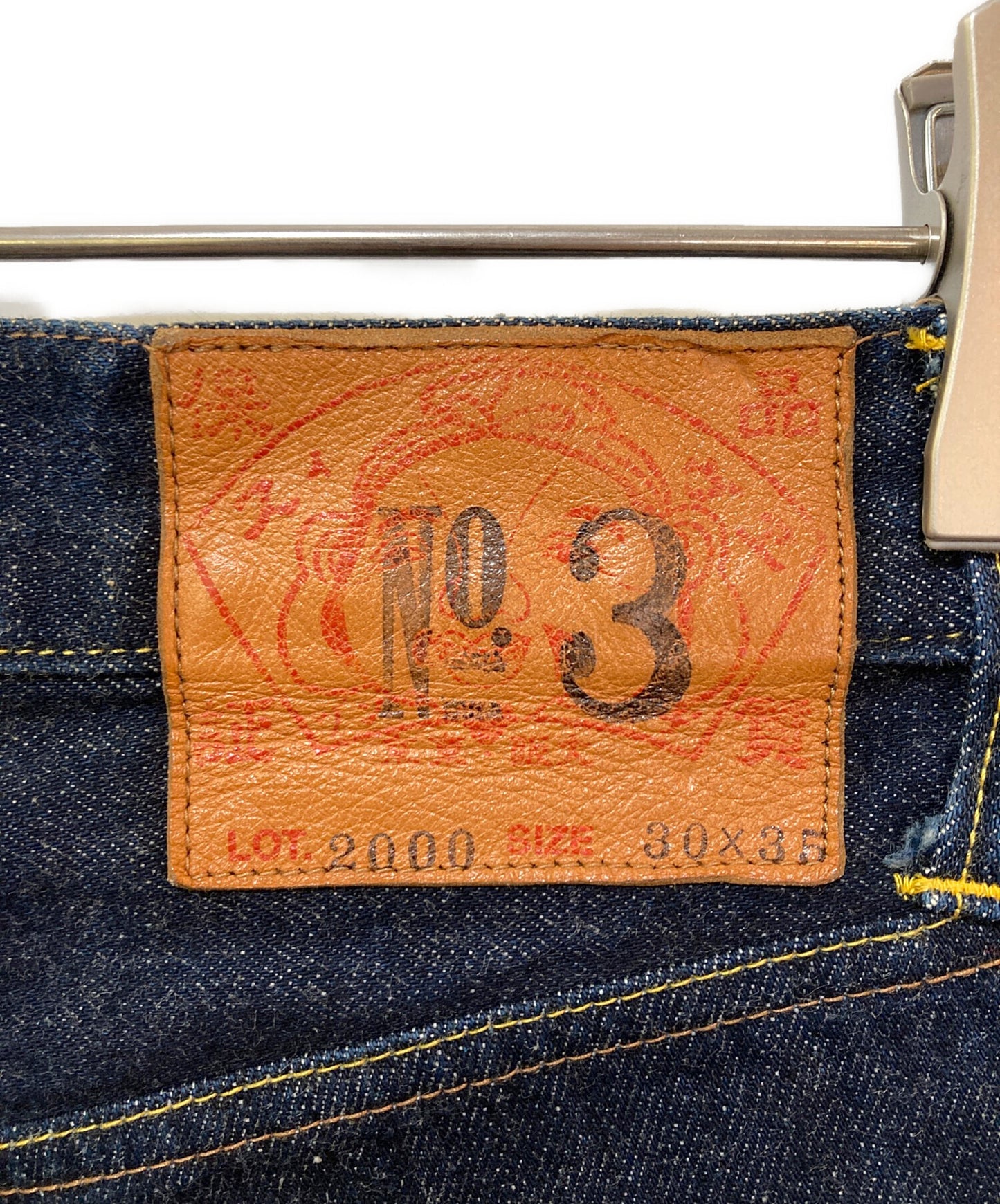 [Pre-owned] EVISU Lot2000 No.3 selvedge denim