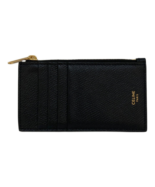 [Pre-owned] CELINE Fragment case zipped compact card holder