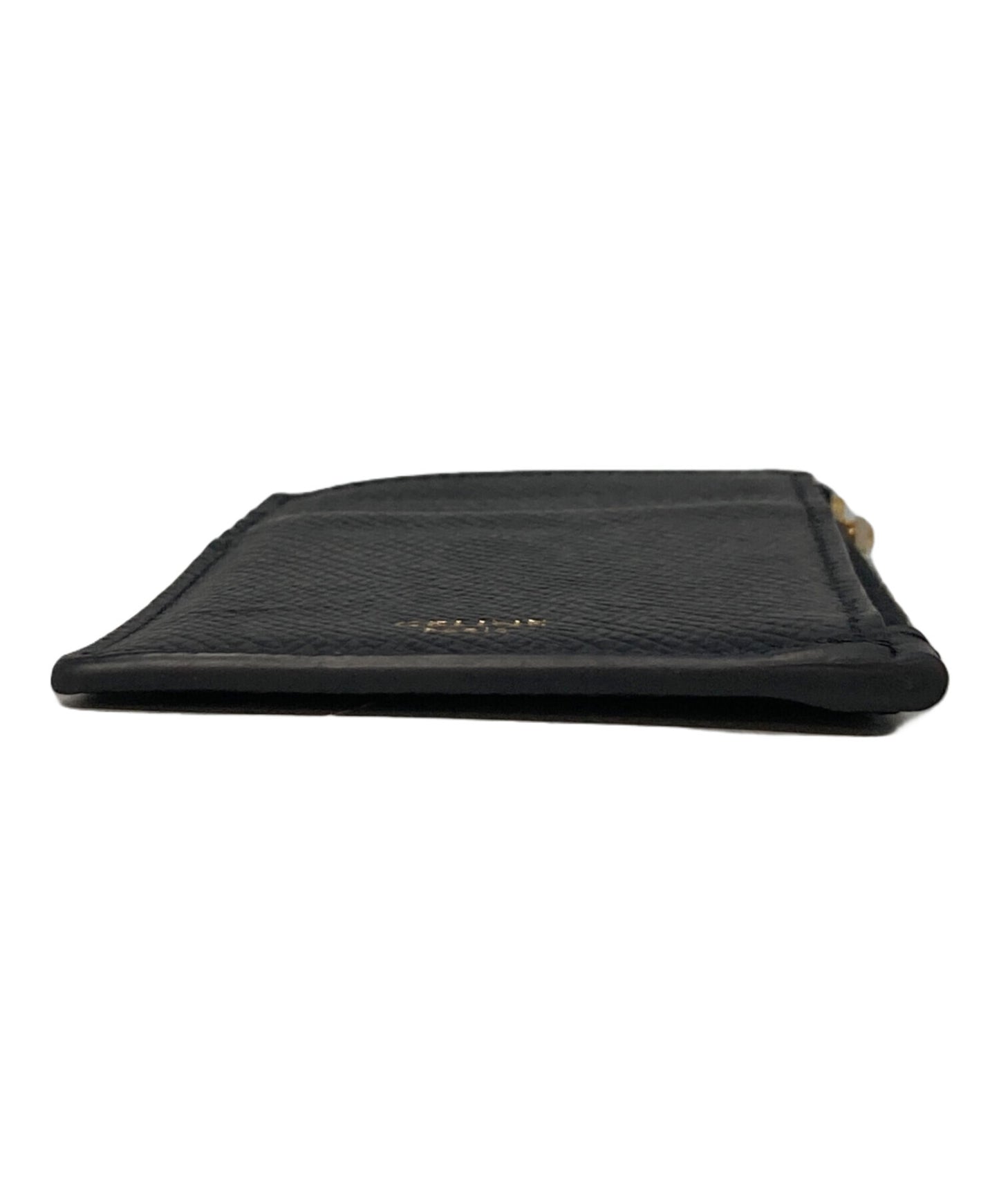 [Pre-owned] CELINE Fragment case zipped compact card holder