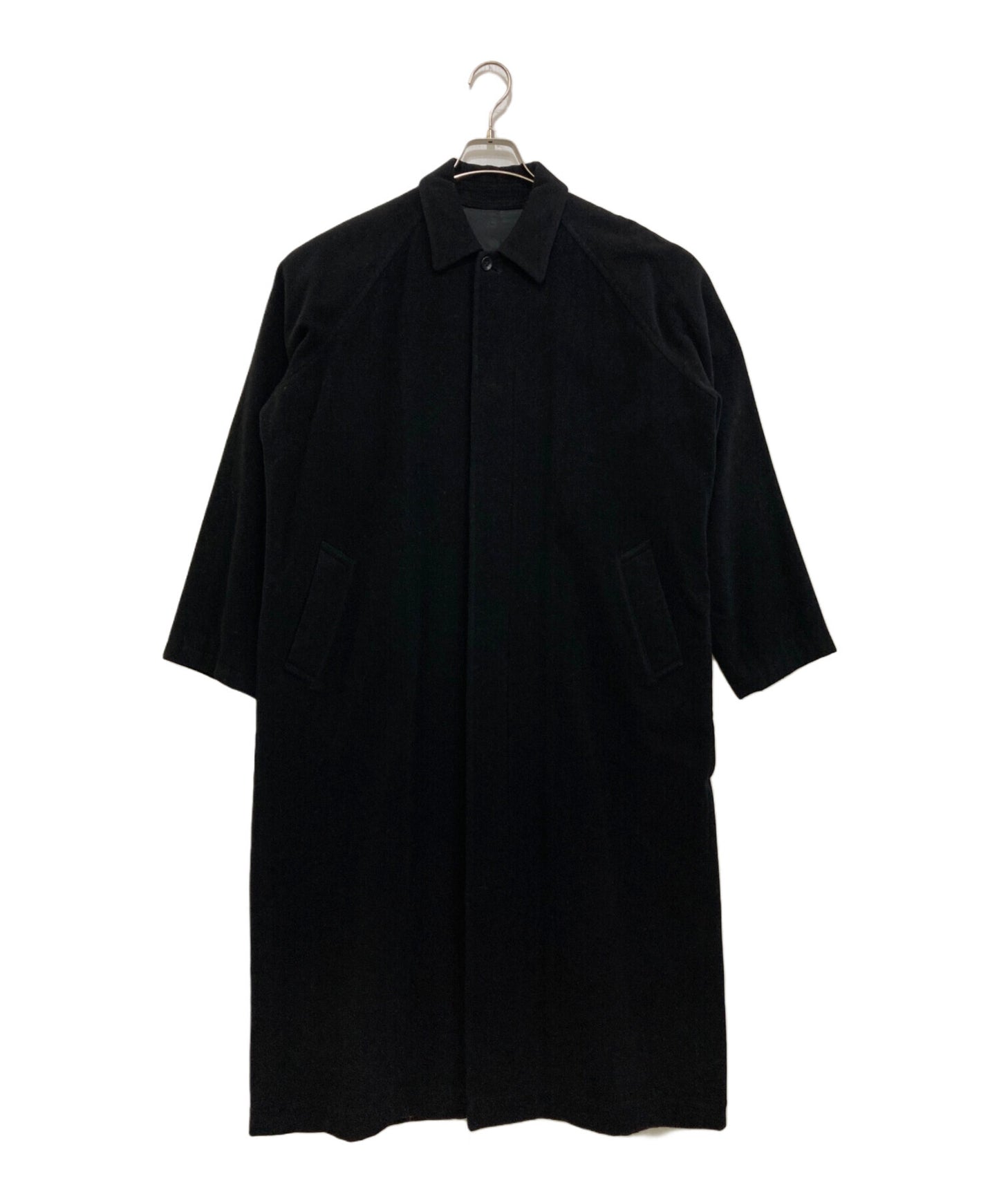 [Pre-owned] Y's Wool Melton Stencil Collar Coat YT-C75-136 YT-C75-136
