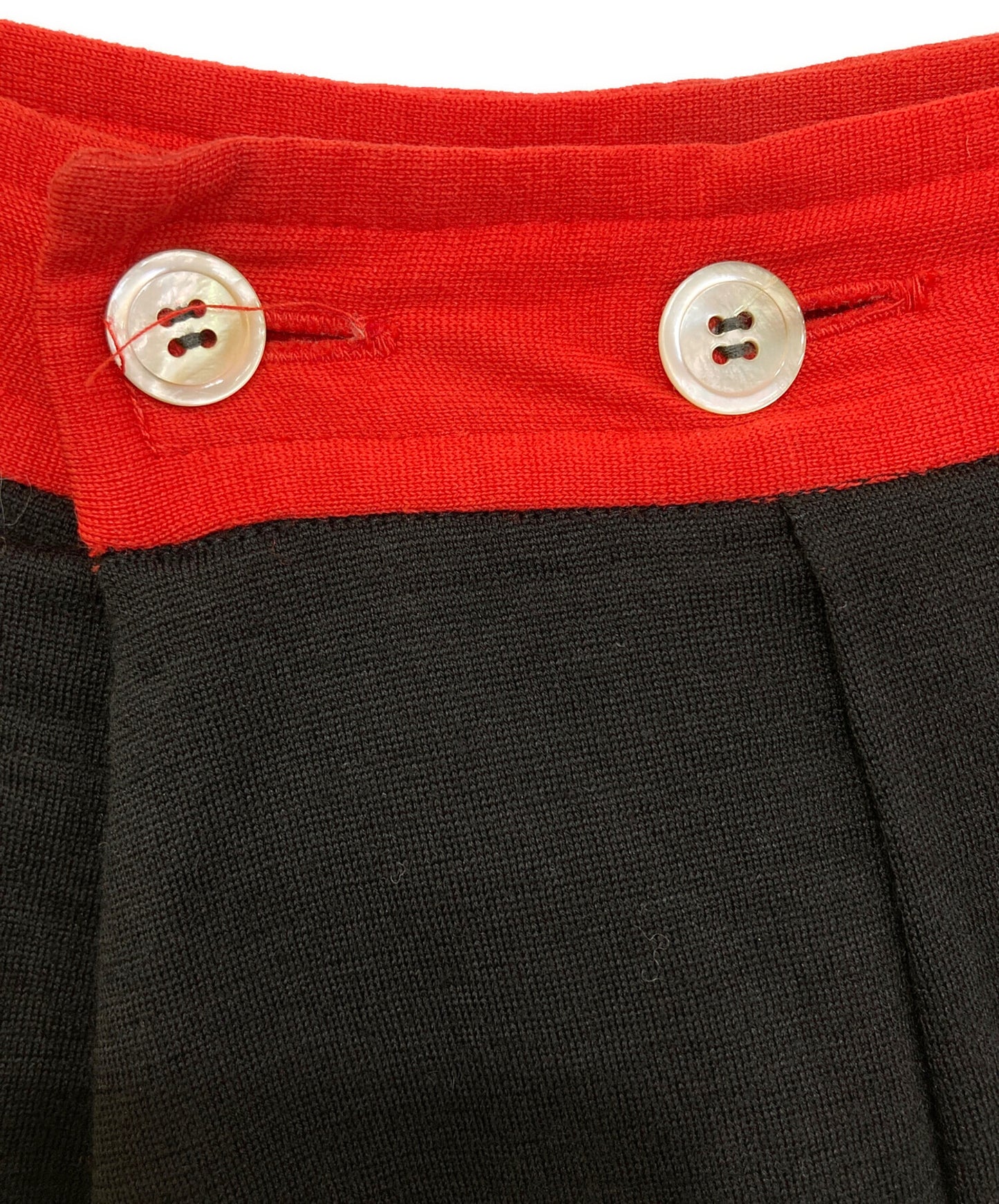 [Pre-owned] COMME des GARCONS 80's Waist-Switching Wrap Design Sulu Elbow Pants