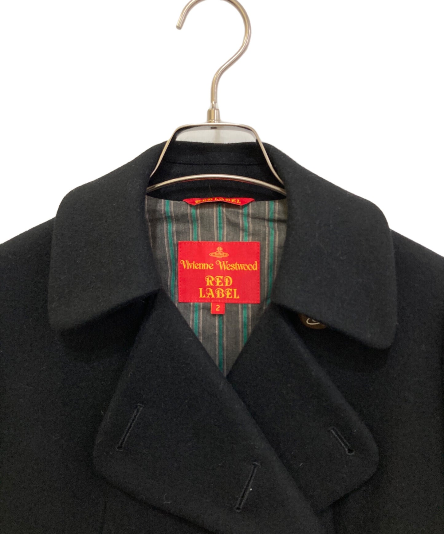 [Pre-owned] Vivienne Westwood RED LABEL Orb Button Wool Melton Coat JC357-01-67501JJ JC357-01-67501JJ