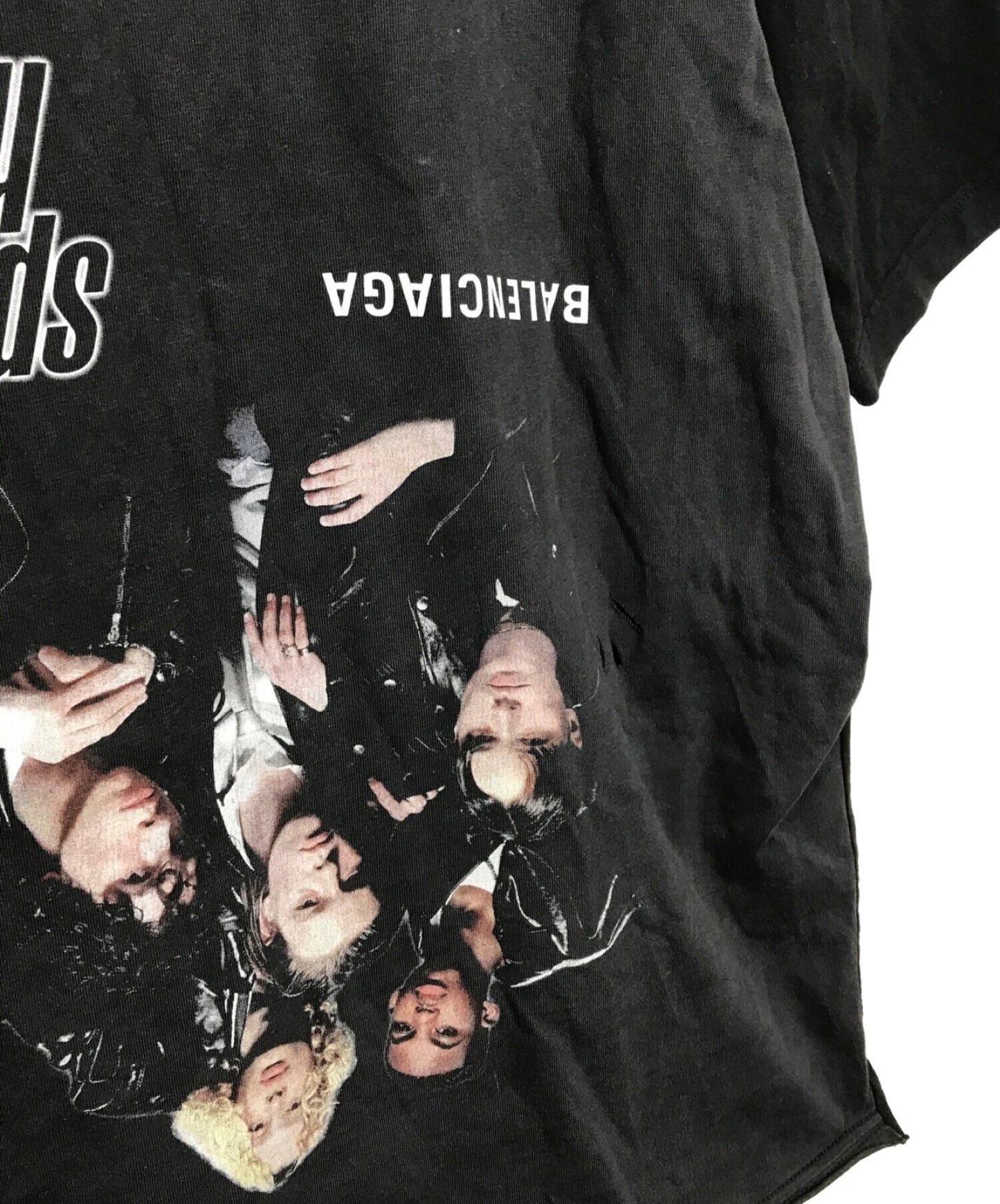 [Pre-owned] BALENCIAGA Upside Down T-Shirt 698811