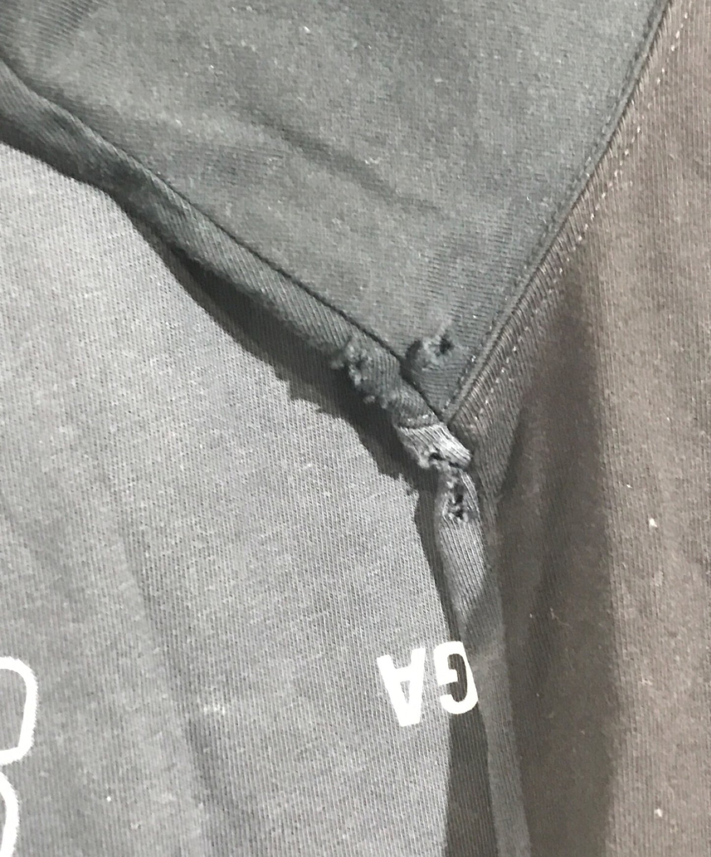 [Pre-owned] BALENCIAGA Upside Down T-Shirt 698811