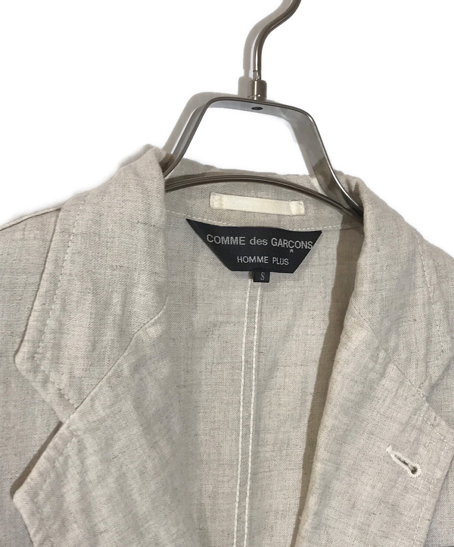[Pre-owned] COMME des GARCONS HOMME PLUS Linen Tailored Jacket PK-J115 AD2012