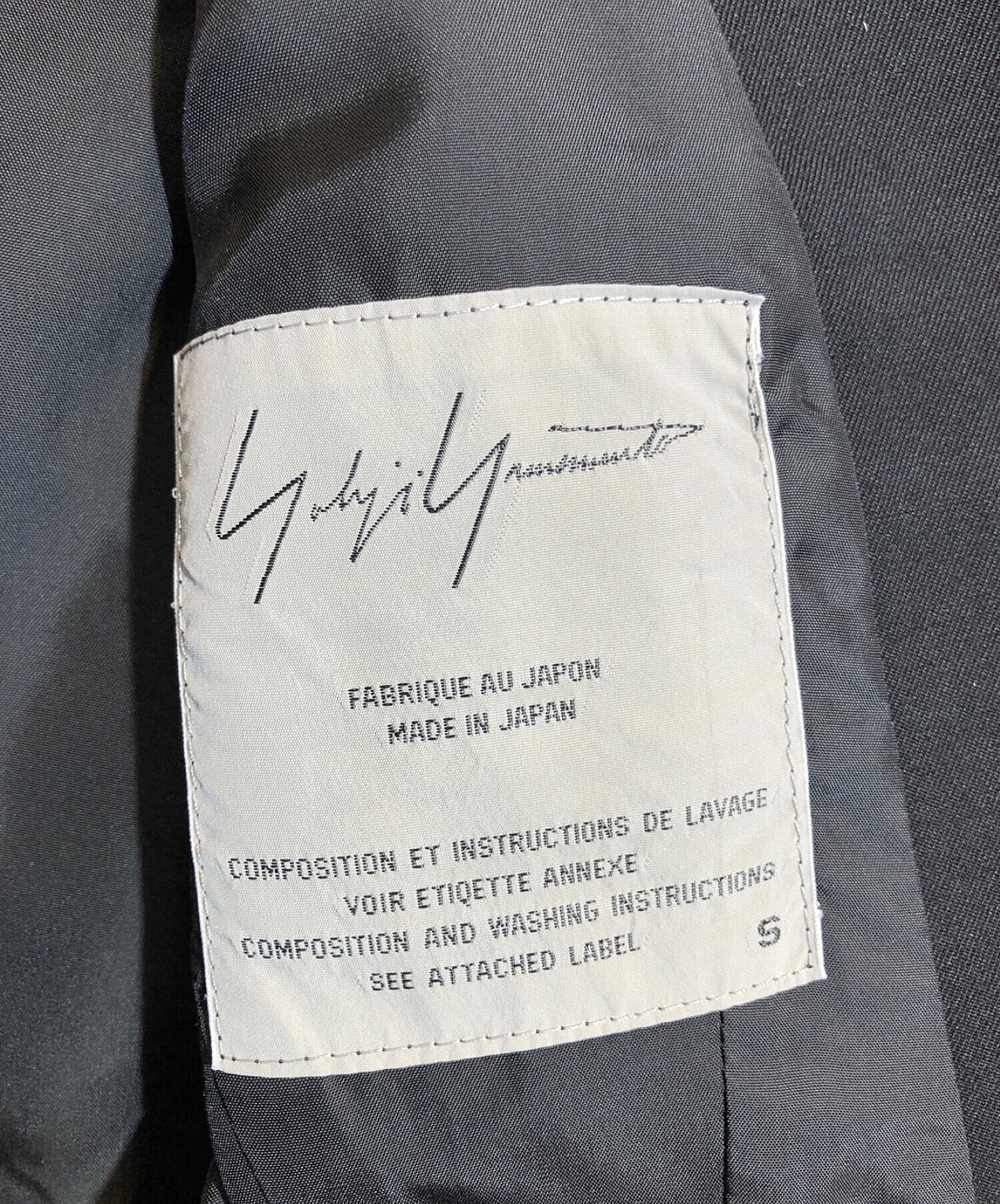 [Pre-owned] YOHJI YAMAMOTO Length Design Tailored Jacket FE-J22-129