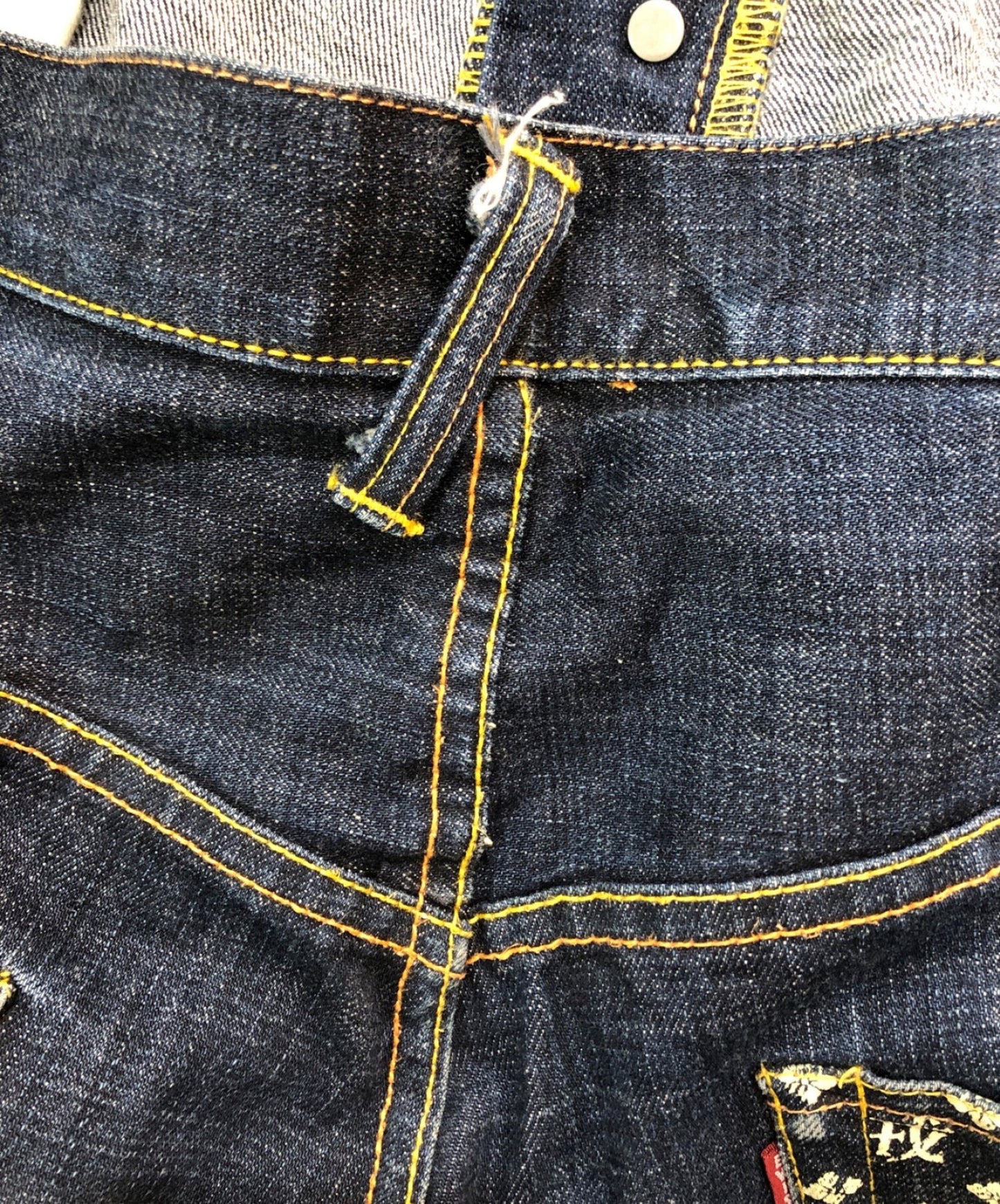 [Pre-owned] EVISU 2001 selvage denim pants