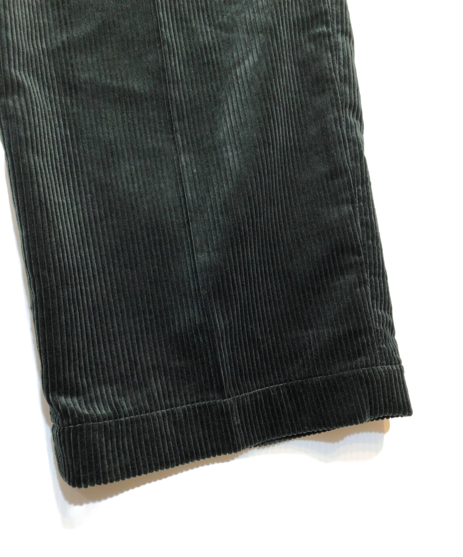 WACKOMARIA DOUBLE PLEATED CORDUROY ワコマリア